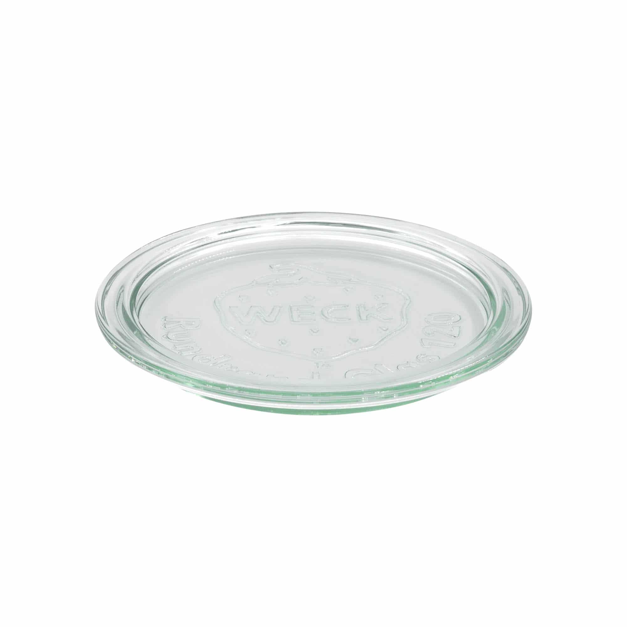 WECK-Cam Kapak Yuvarlak Kenar, Ağzı için: RR120