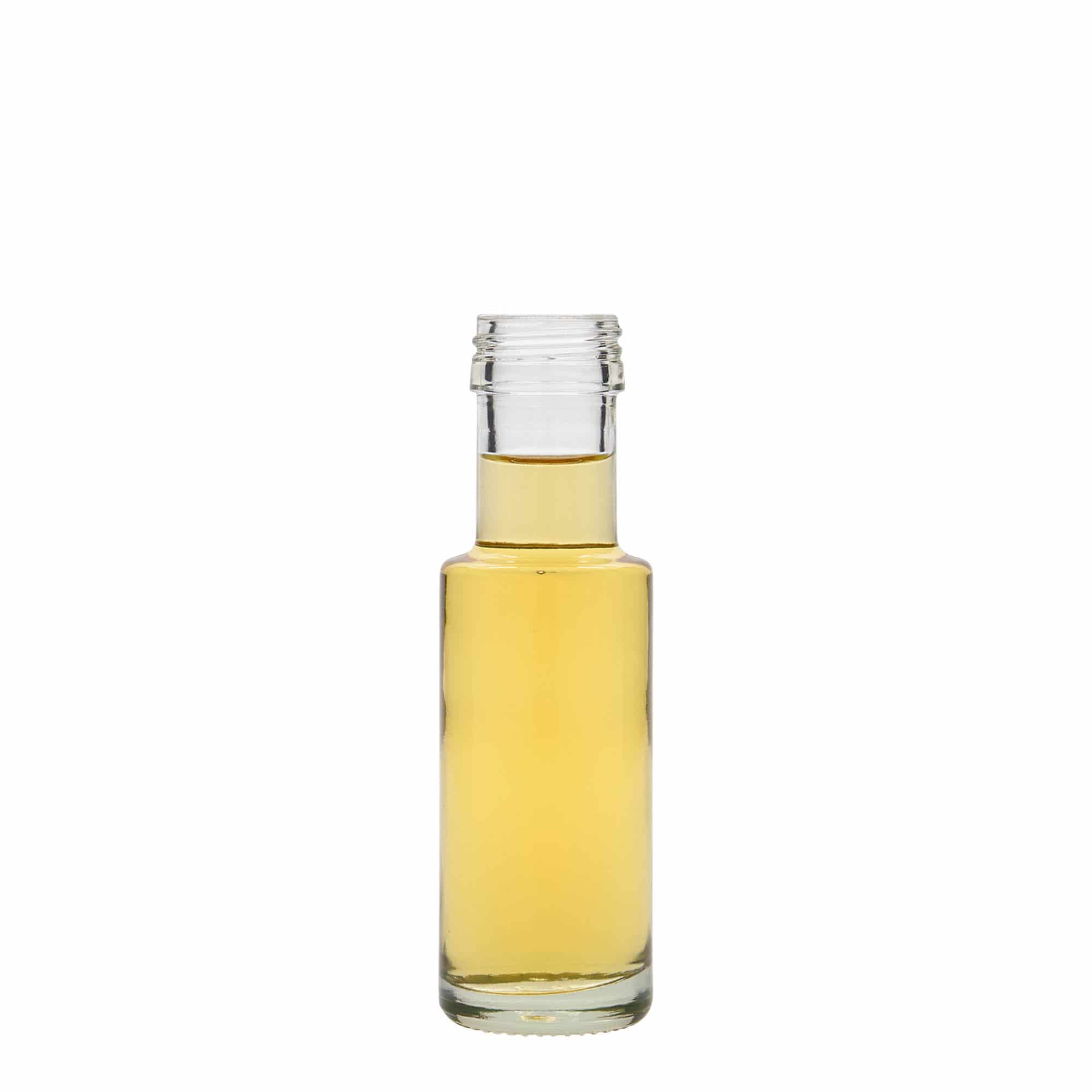 100 ml cam şişe 'Dorica', ağız: PP 31,5