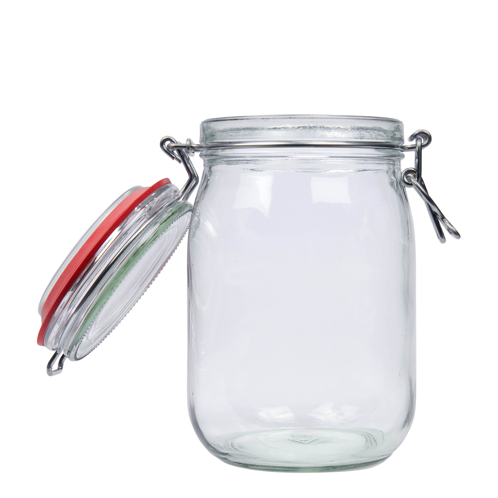 1.140 ml Tel mandallı kavanoz, Ağız: Tel mandal kapak