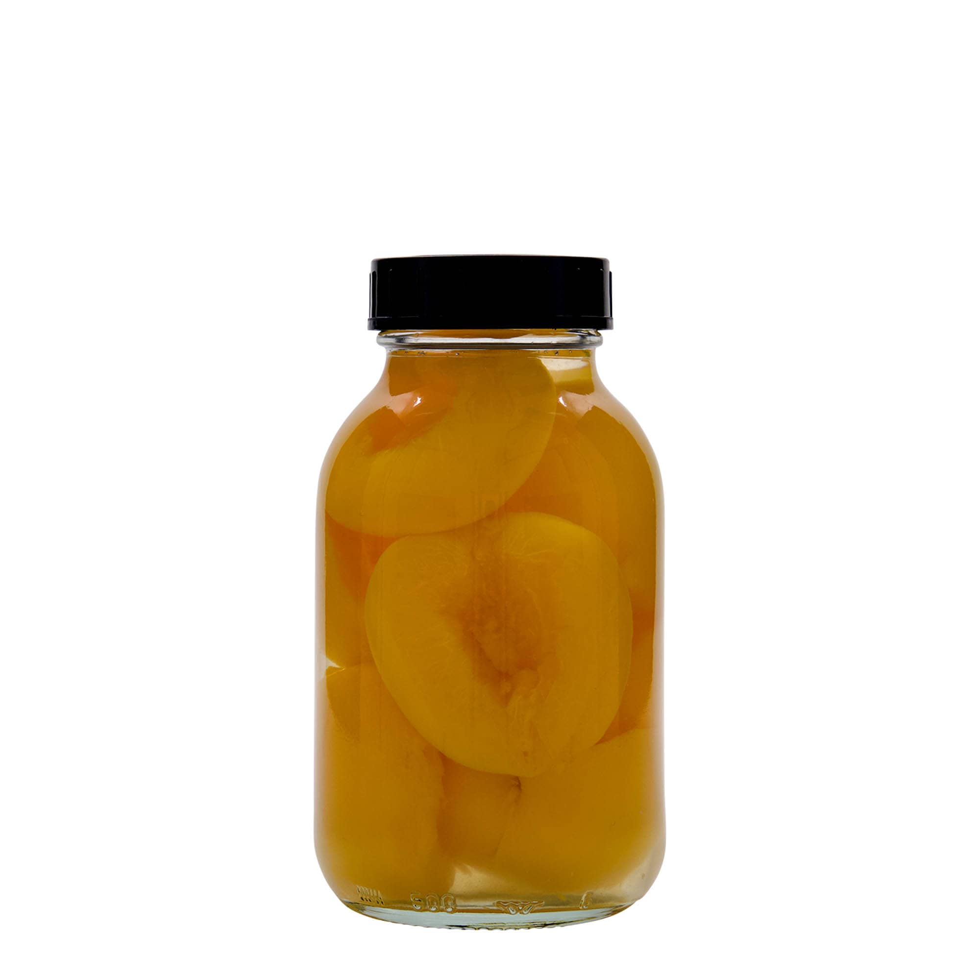 500 ml geniş ağızlı cam, ağız çapı: DIN 55