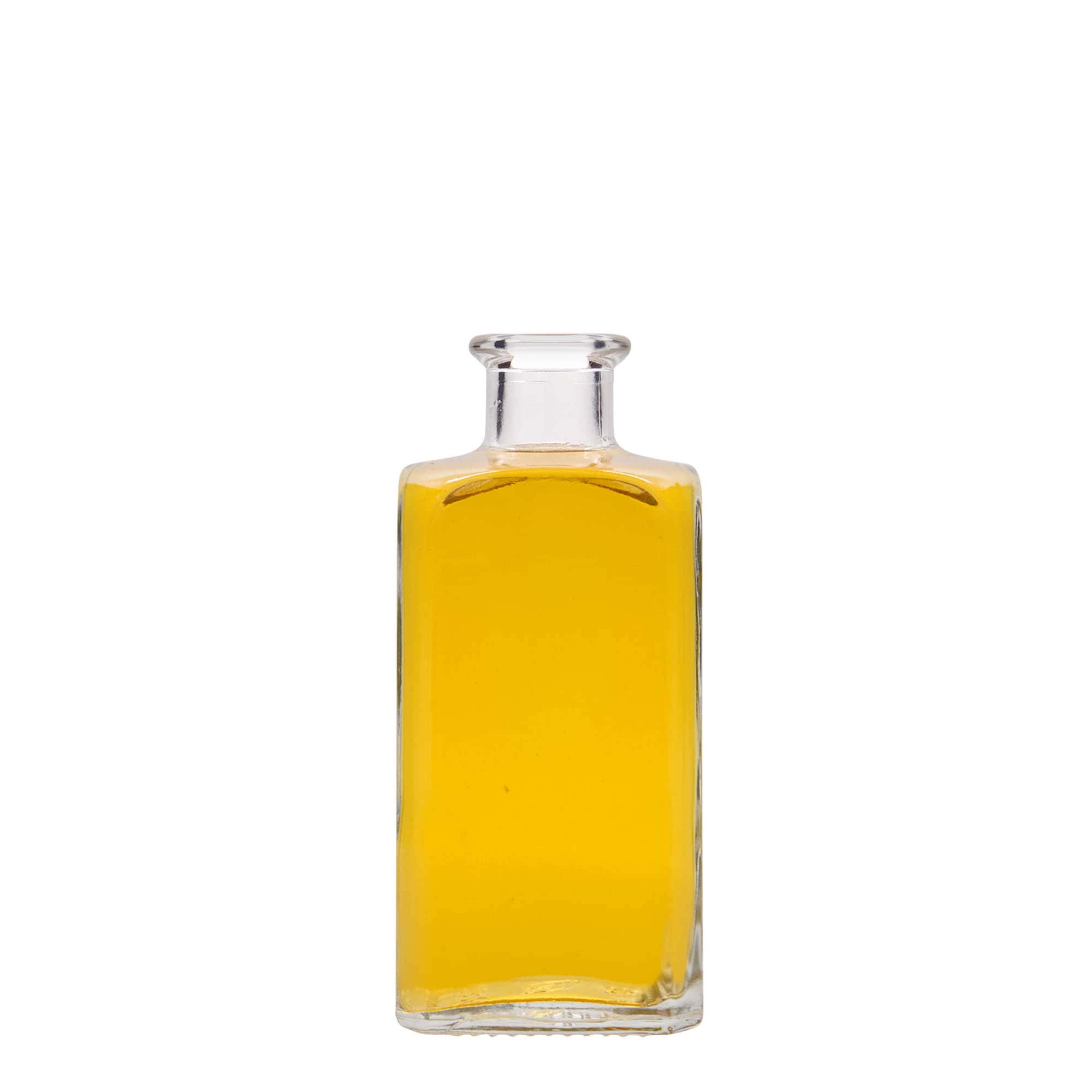250 ml Cam şişe Eczacı Carré, kare, ağız: mantar 250 ml Cam şişe Eczacı Carré, kare, ağız: mantar