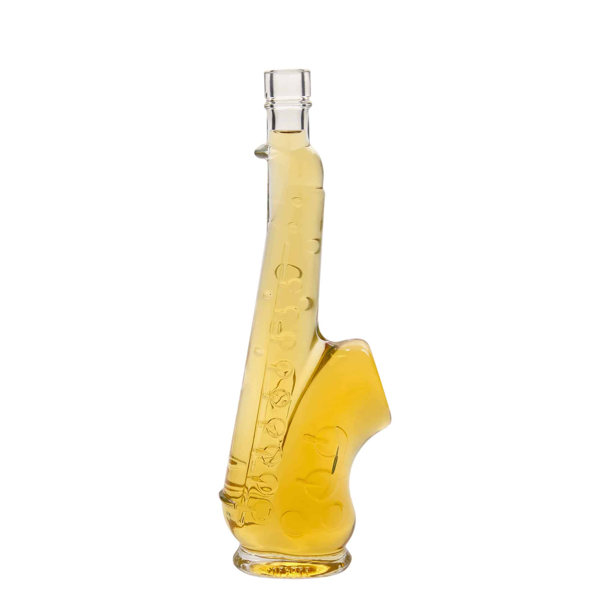 500 ml cam şişe 'Saksafon', ağız: mantar