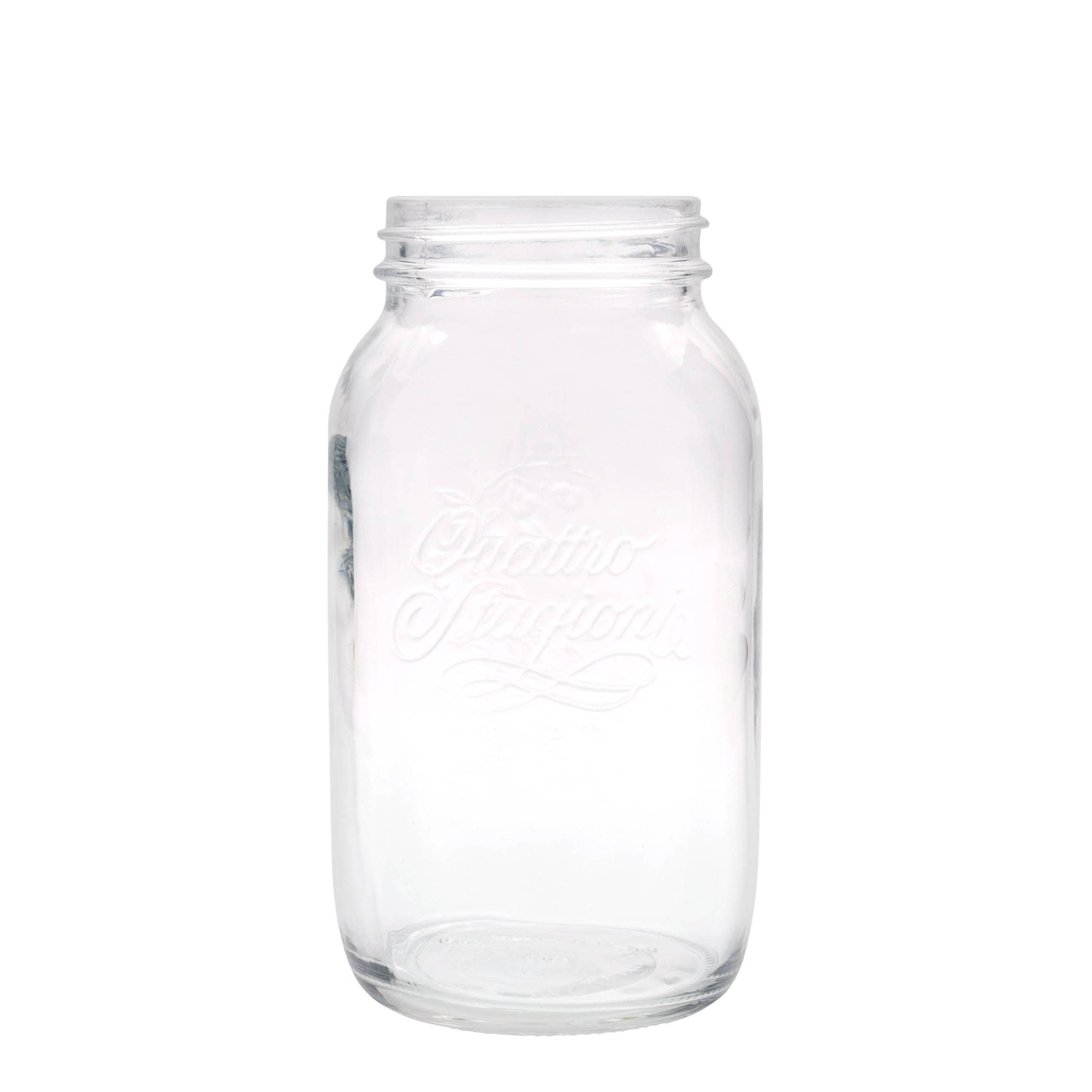 1.500 ml Cam 'Quattro Stagioni', Ağız: Vidalı kapak 1.500 ml Cam 'Quattro Stagioni', Ağız: Vidalı kapak