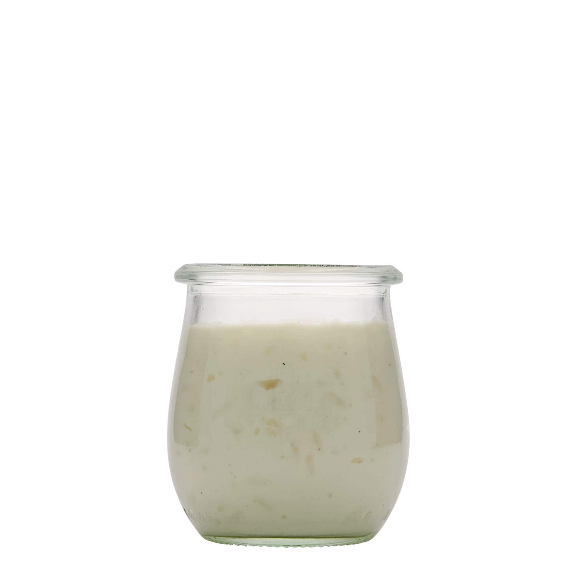 220 ml WECK-Tulipanglas, Ağız: Yuvarlak Kenar