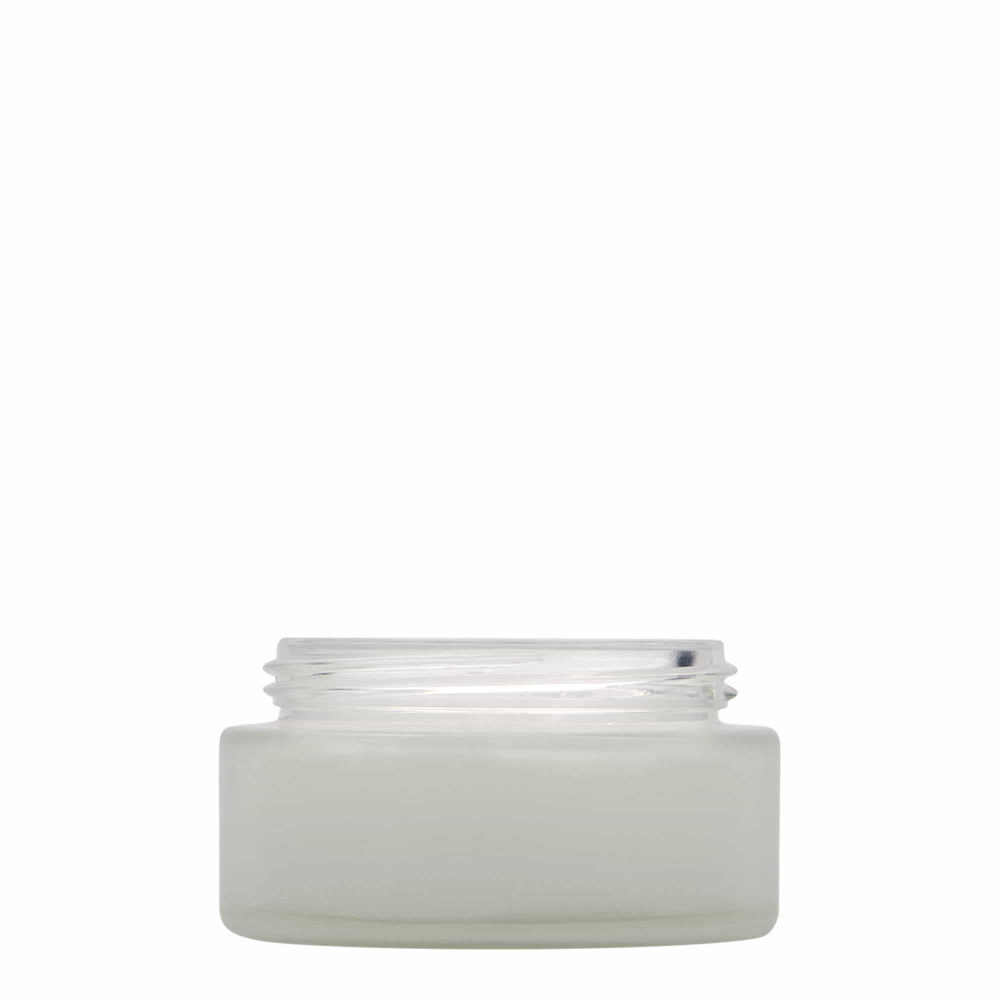 100 ml Kavanoz 'Platin Edition', Cam, buzlu, Ağız: Vidalı kapak