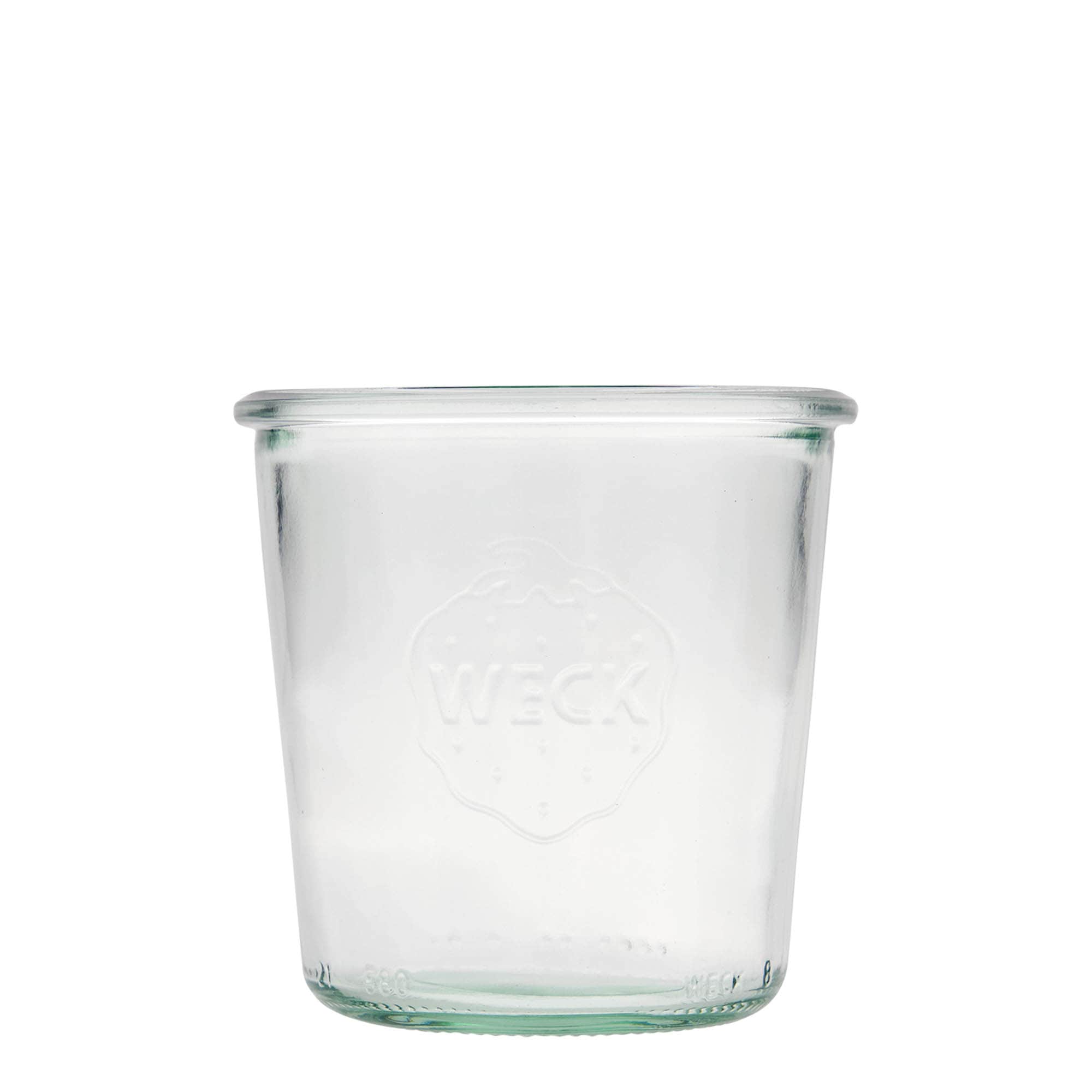 580 ml WECK ters çevirme kavanozu, ağız: yuvarlak kenar