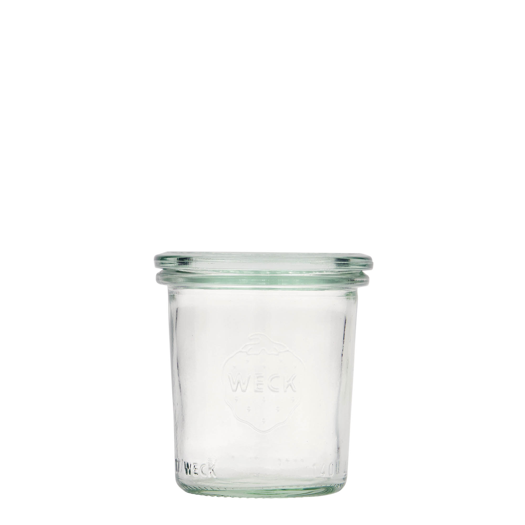 140 ml WECK kavanoz, ağız: yuvarlak kenar 140 ml WECK kavanoz, ağız: yuvarlak kenar