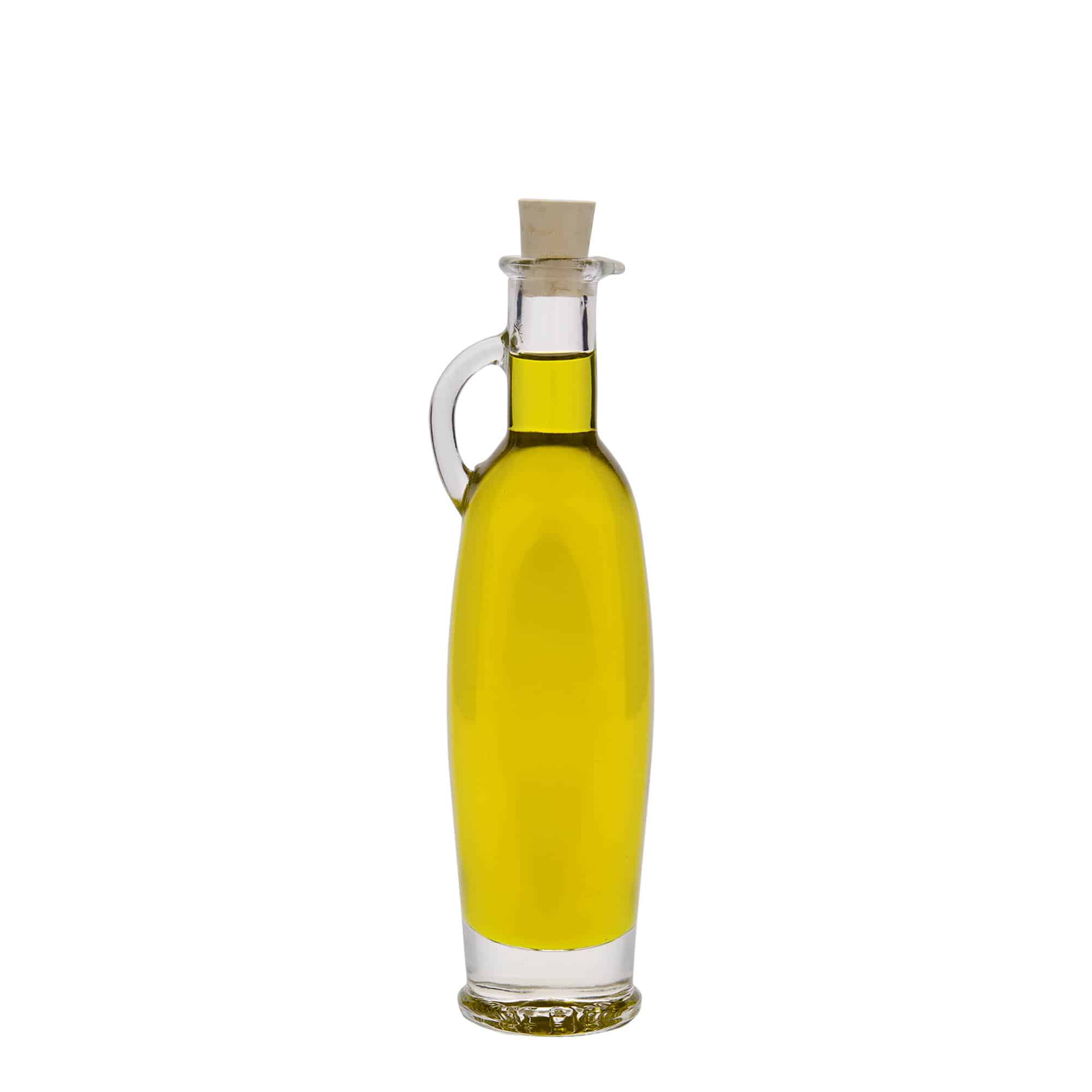 100 ml cam şişe 'Eleganta', oval, ağız: mantar