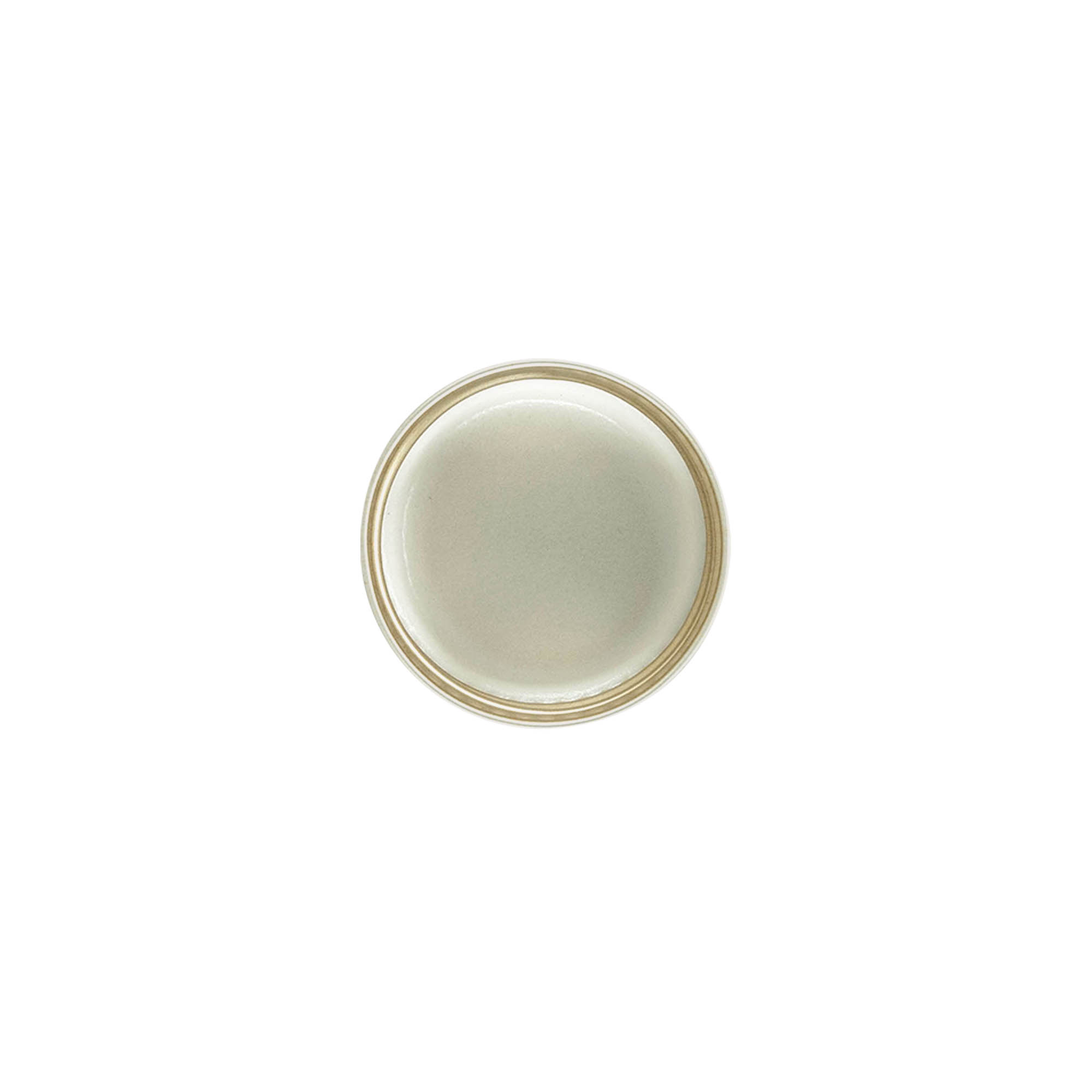 Vidalı kapak, metal, altın renk, ağız çapı için: PP 28