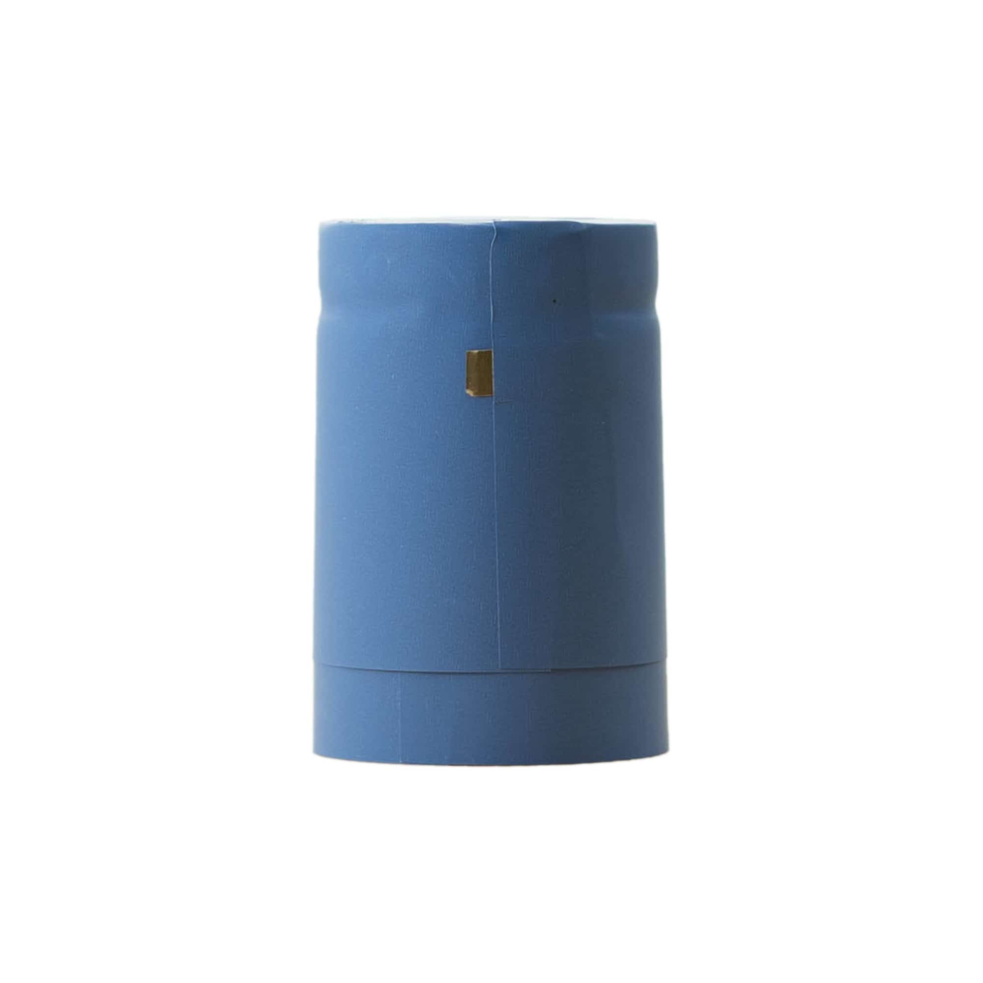 Büzüşme kapsülü 32x41, PVC plastik, gökyüzü mavisi Büzüşme kapsülü 32x41, PVC plastik, gökyüzü mavisi