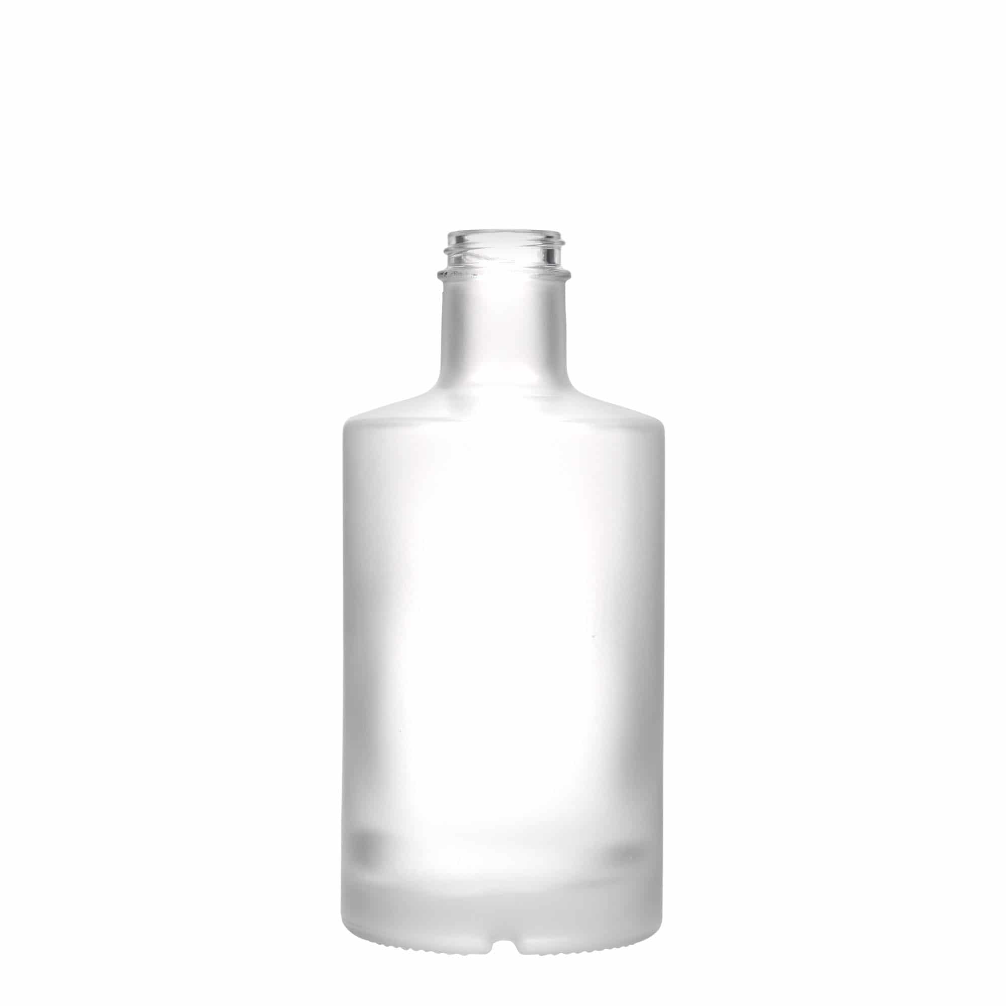 500 ml Cam Şişe 'Caroline', buzlu, Ağız: GPI 33 500 ml Cam Şişe 'Caroline', buzlu, Ağız: GPI 33