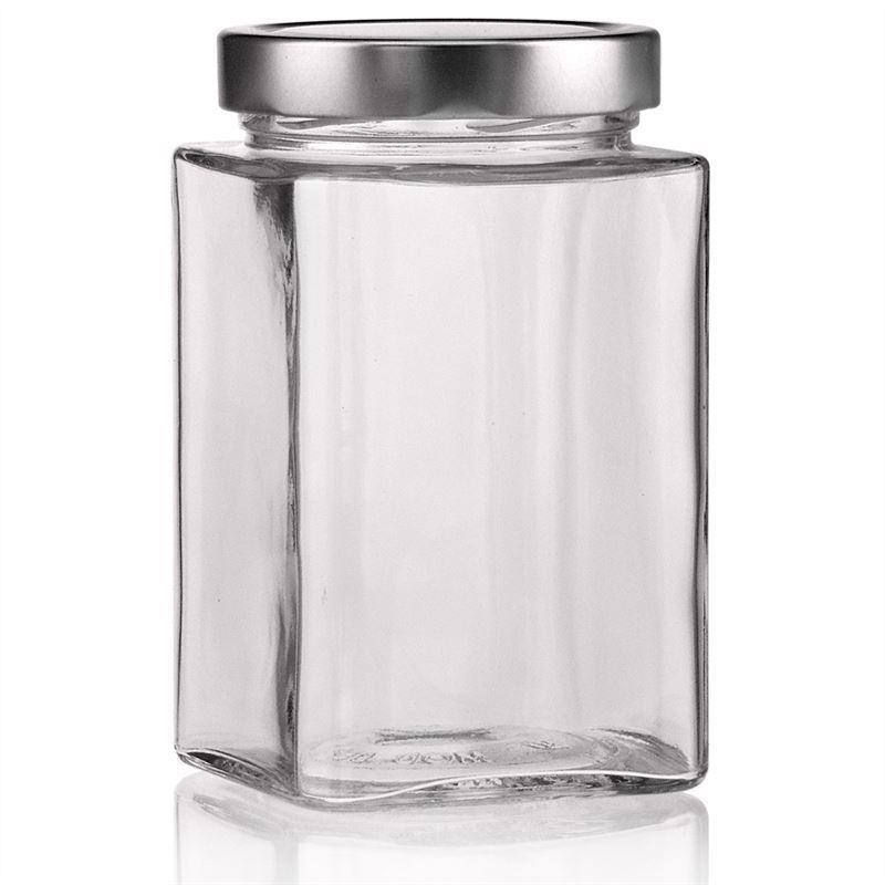 720 ml Dörtgen Cam 'Ikarus', Ağız: Deep-Twist-Off (DTO 82)