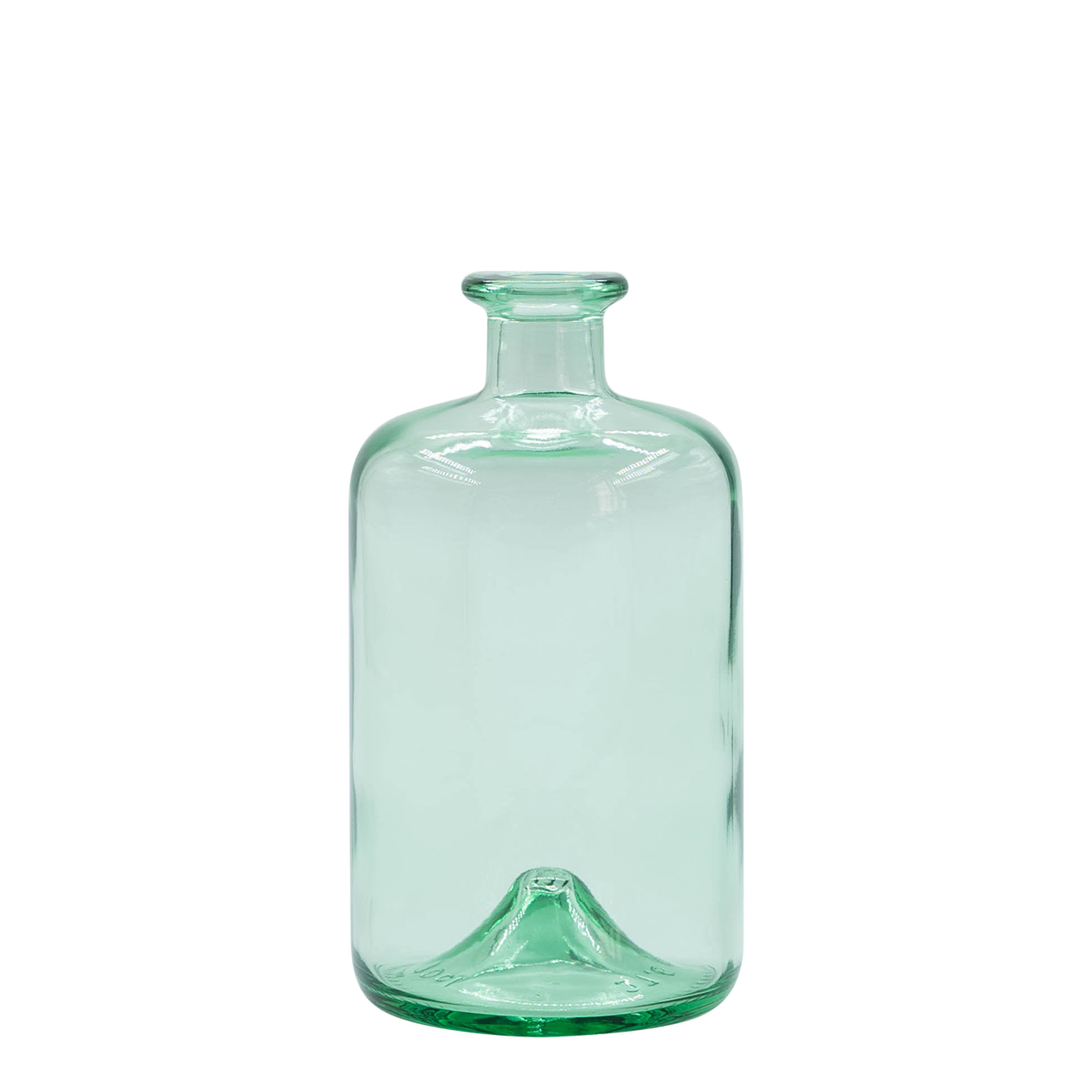 700 ml cam şişe 'Pharma', ağız: mantar