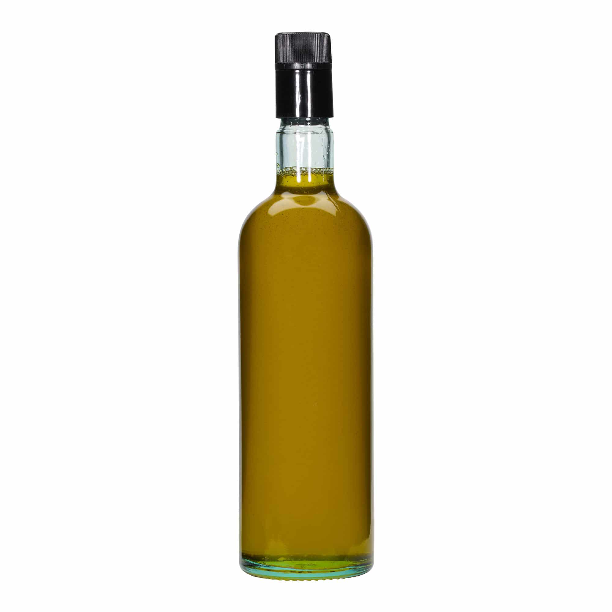 750 ml Sirke-/Yağ Şişesi 'Willy New', Cam, Açık Yeşil, Ağız: DOP