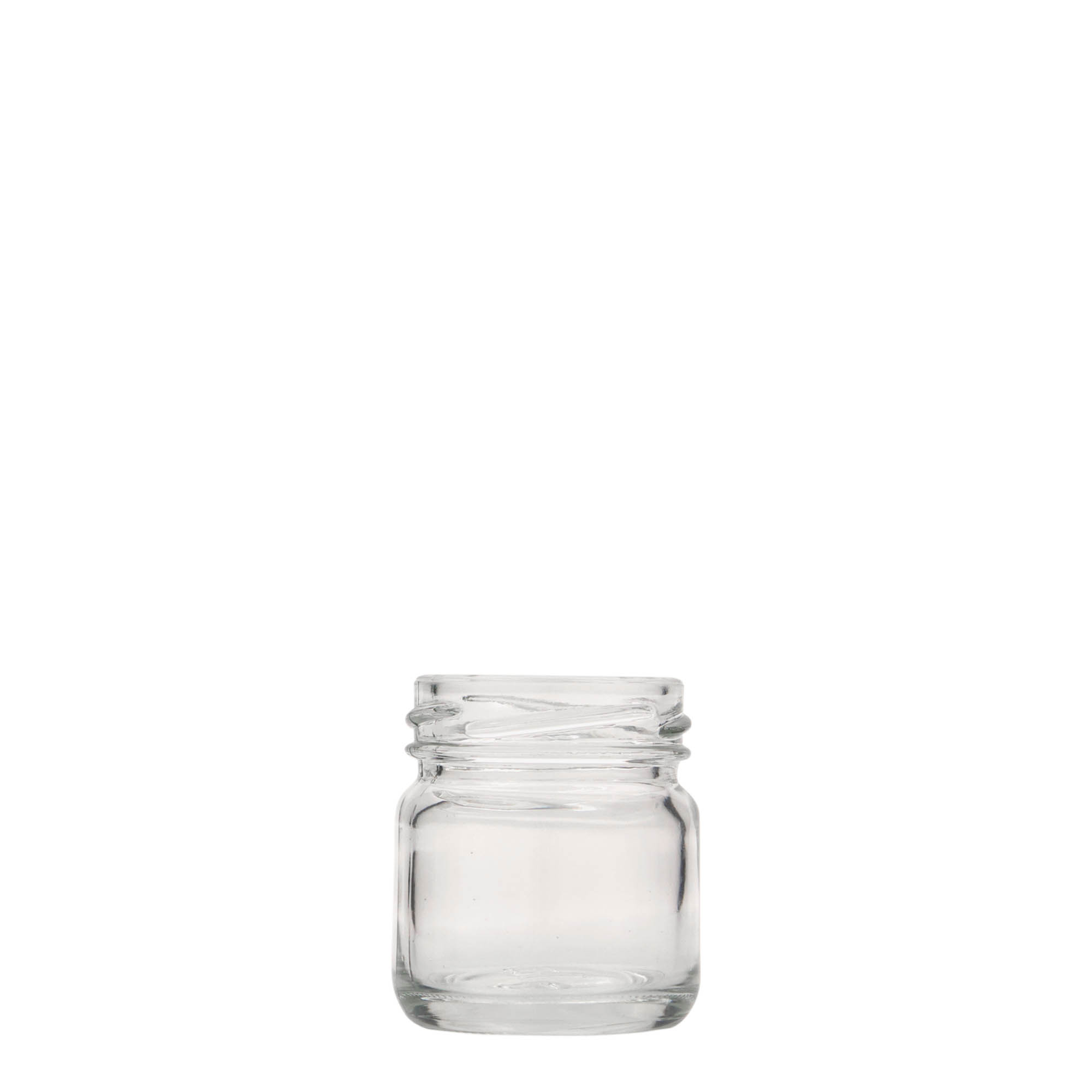 40 ml Yuvarlak cam, ağız: Twist-Off (TO 43)