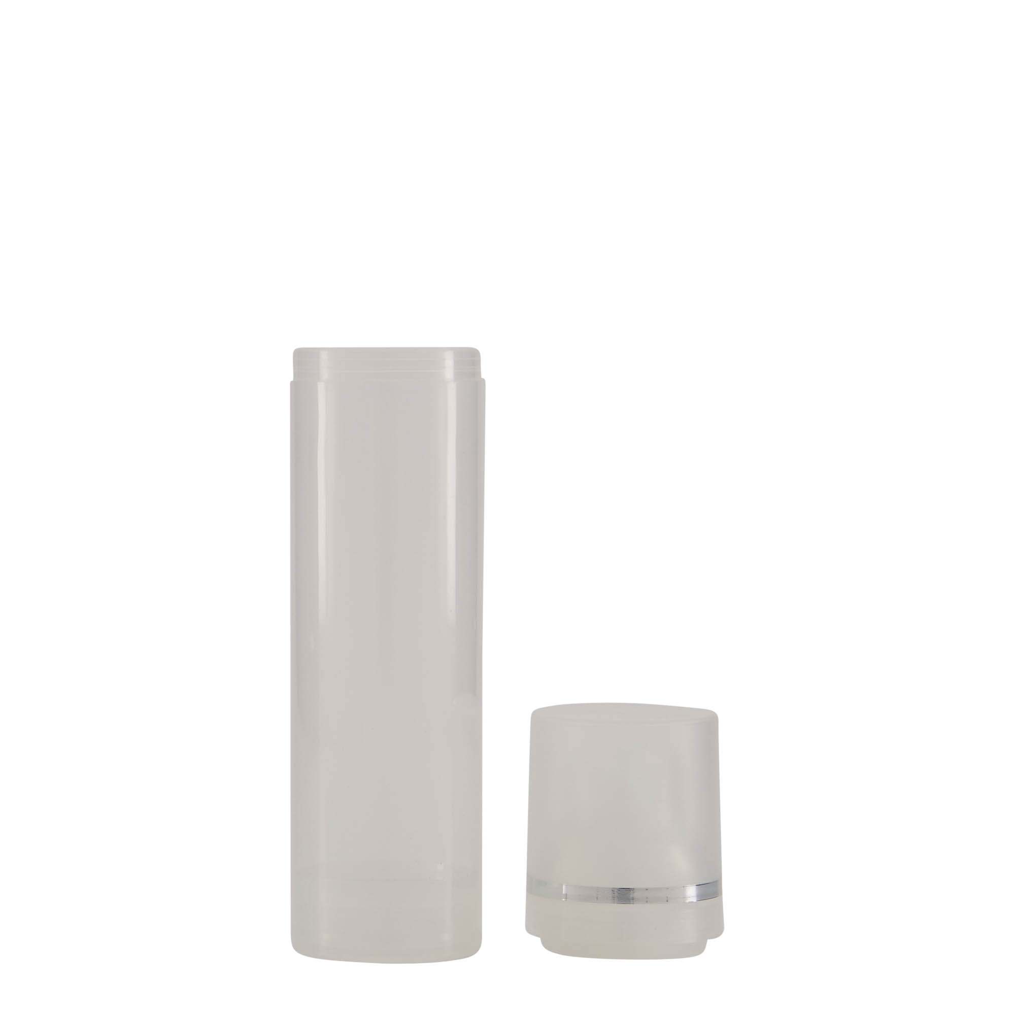 75 ml Airless Dispenser 'Mezzo', PP-plastik, doğal