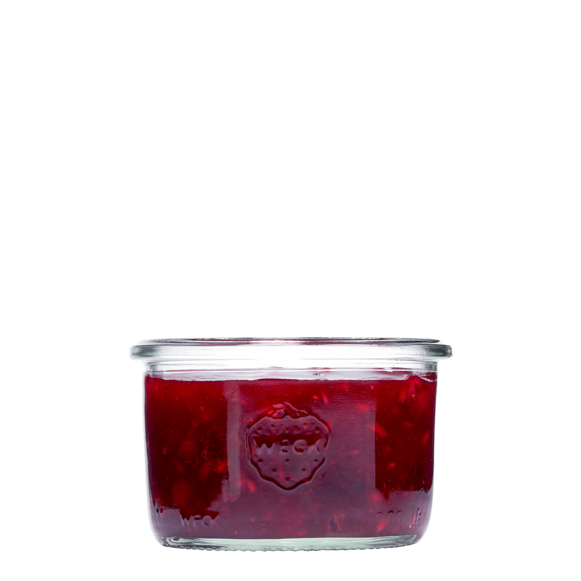 200 ml WECK ters çevrilebilir kavanoz, ağız: yuvarlak kenar