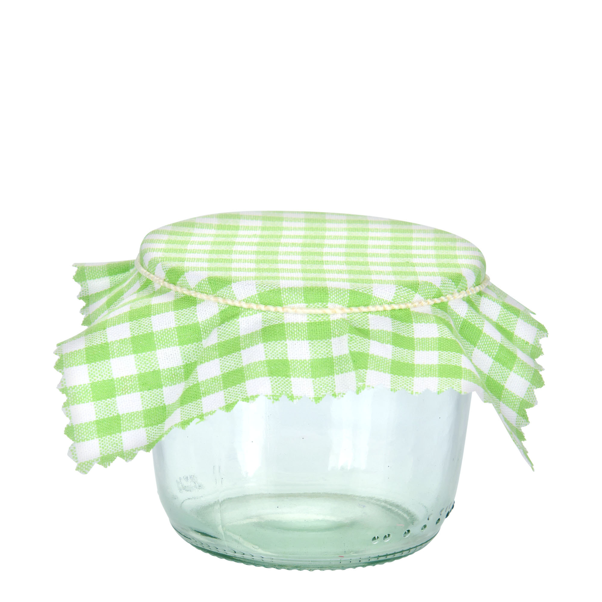 Kareli kumaş peçete 12x12, kare, tekstil, açık yeşil, ağız çapı: TO38-TO53