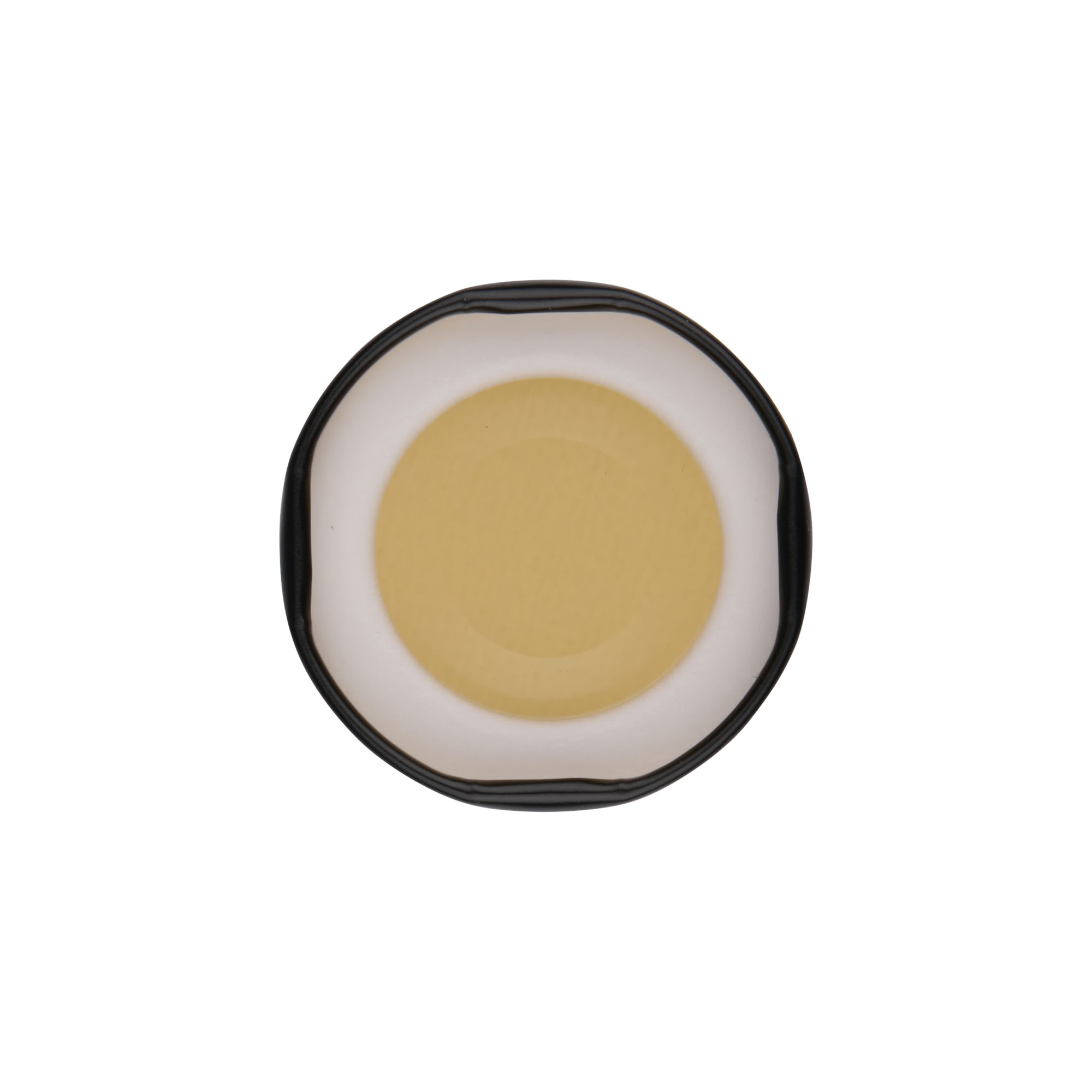 Twist-Off-Kapak, Beyaz Teneke, siyah, ağız için: TO 43