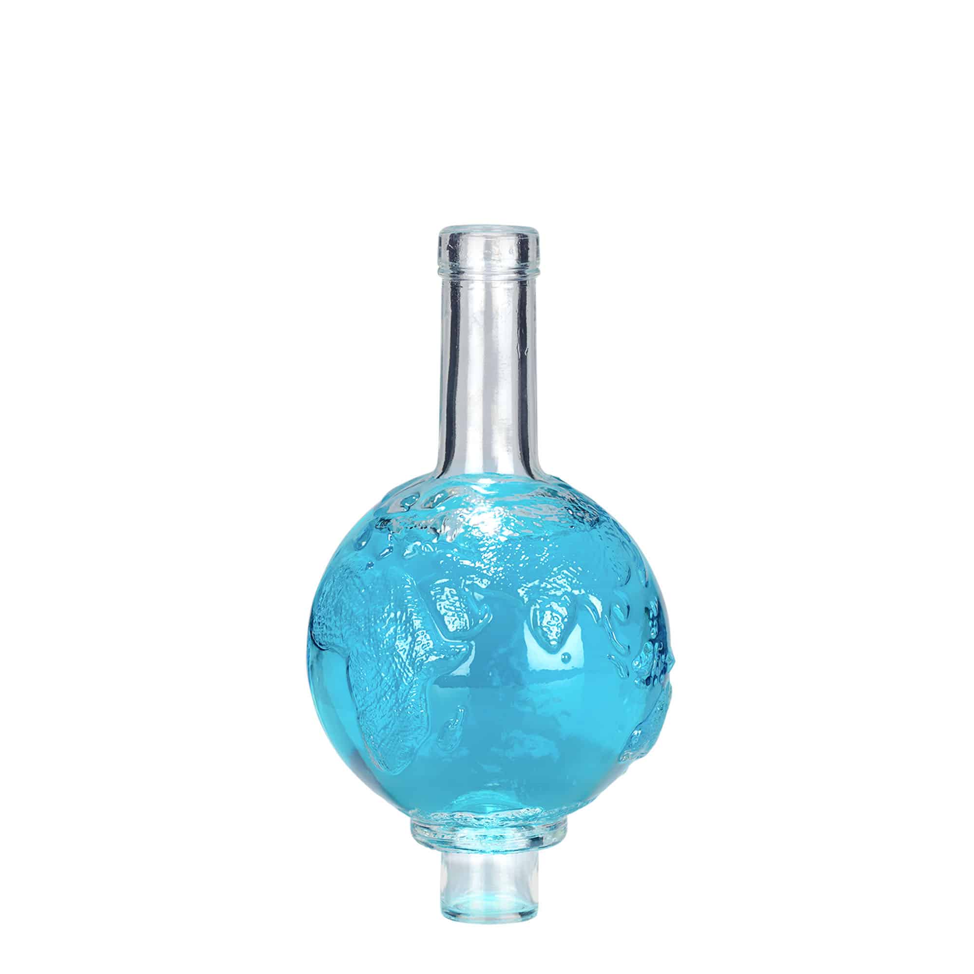 500 ml Cam Şişe 'Globus', Ağız: Mantar