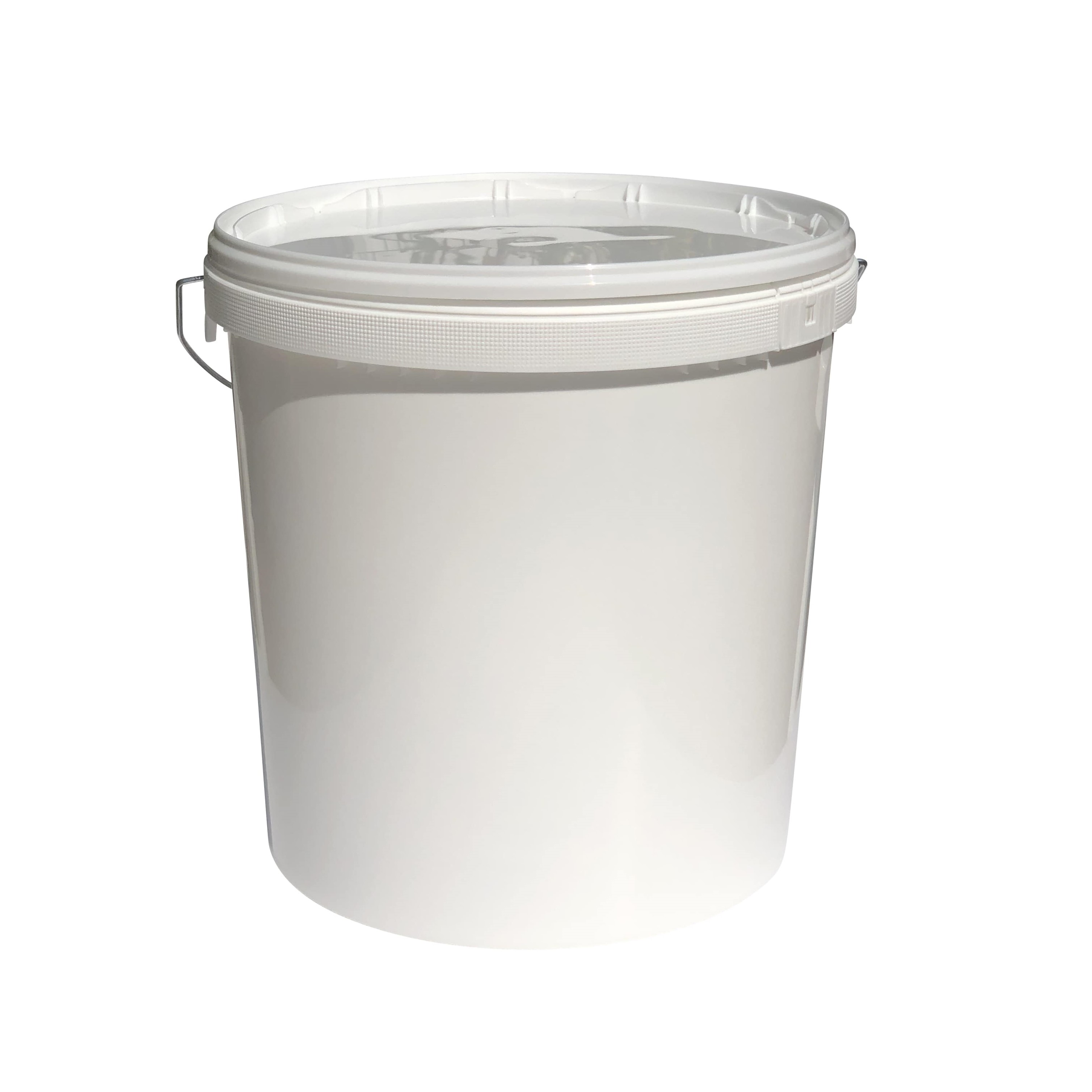 Kapak, 5-6 l kova için, PP plastik, beyaz