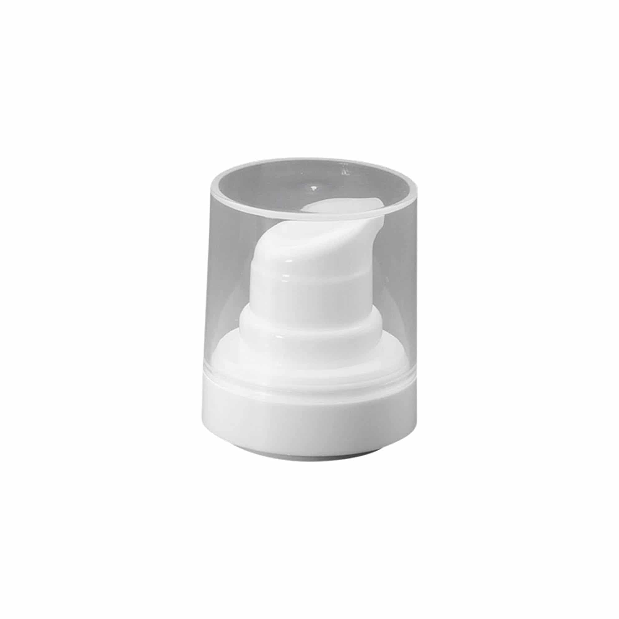 Airless Dispenser Pompa Kafası 'Micro', PP-Plastik, beyaz Airless Dispenser Pompa Kafası 'Micro', PP-Plastik, beyaz
