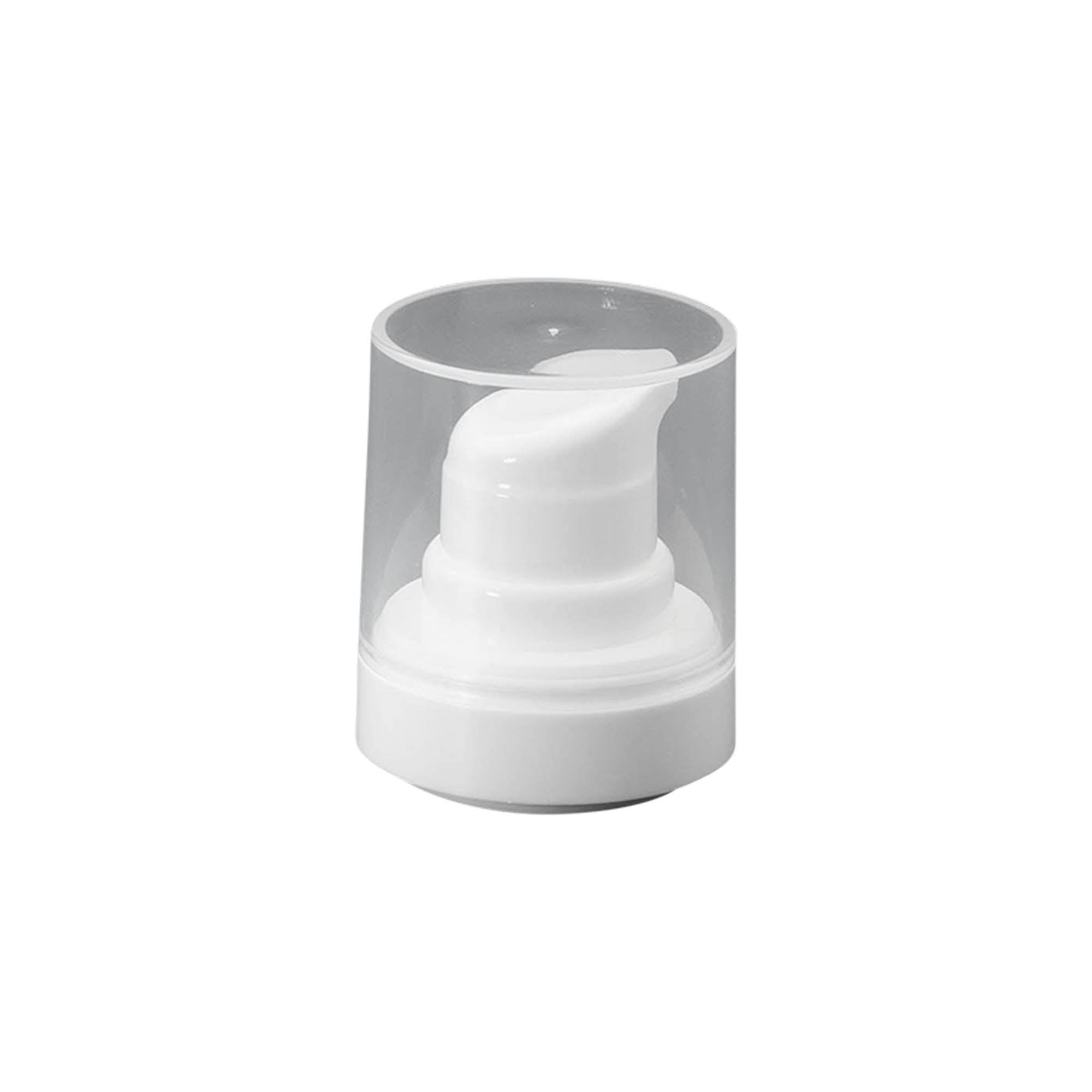 Airless Dispenser Pompa Kafası 'Micro', PP-Plastik, beyaz Airless Dispenser Pompa Kafası 'Micro', PP-Plastik, beyaz