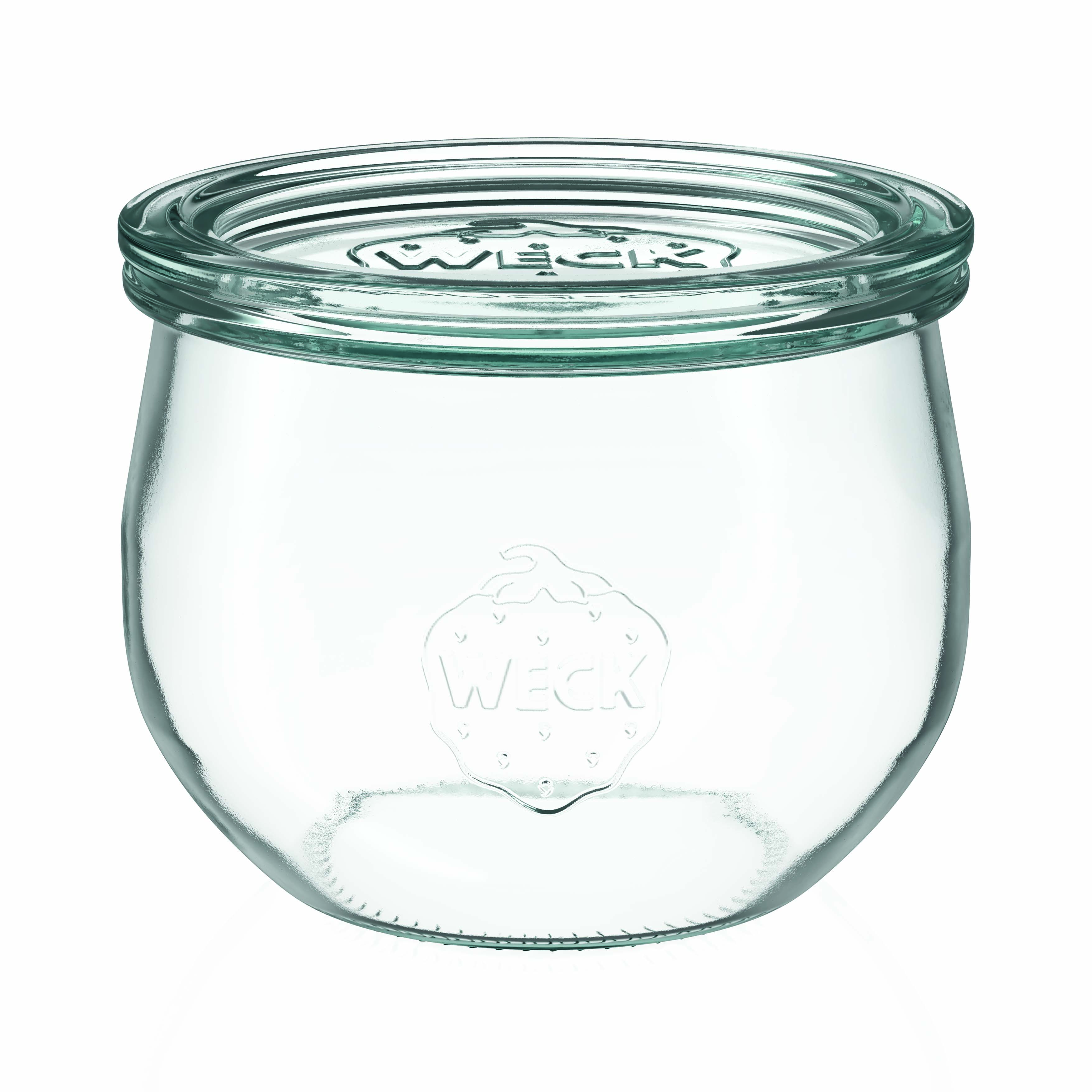580 ml WECK-Tulpenglas, Ağız: Yuvarlak Kenar