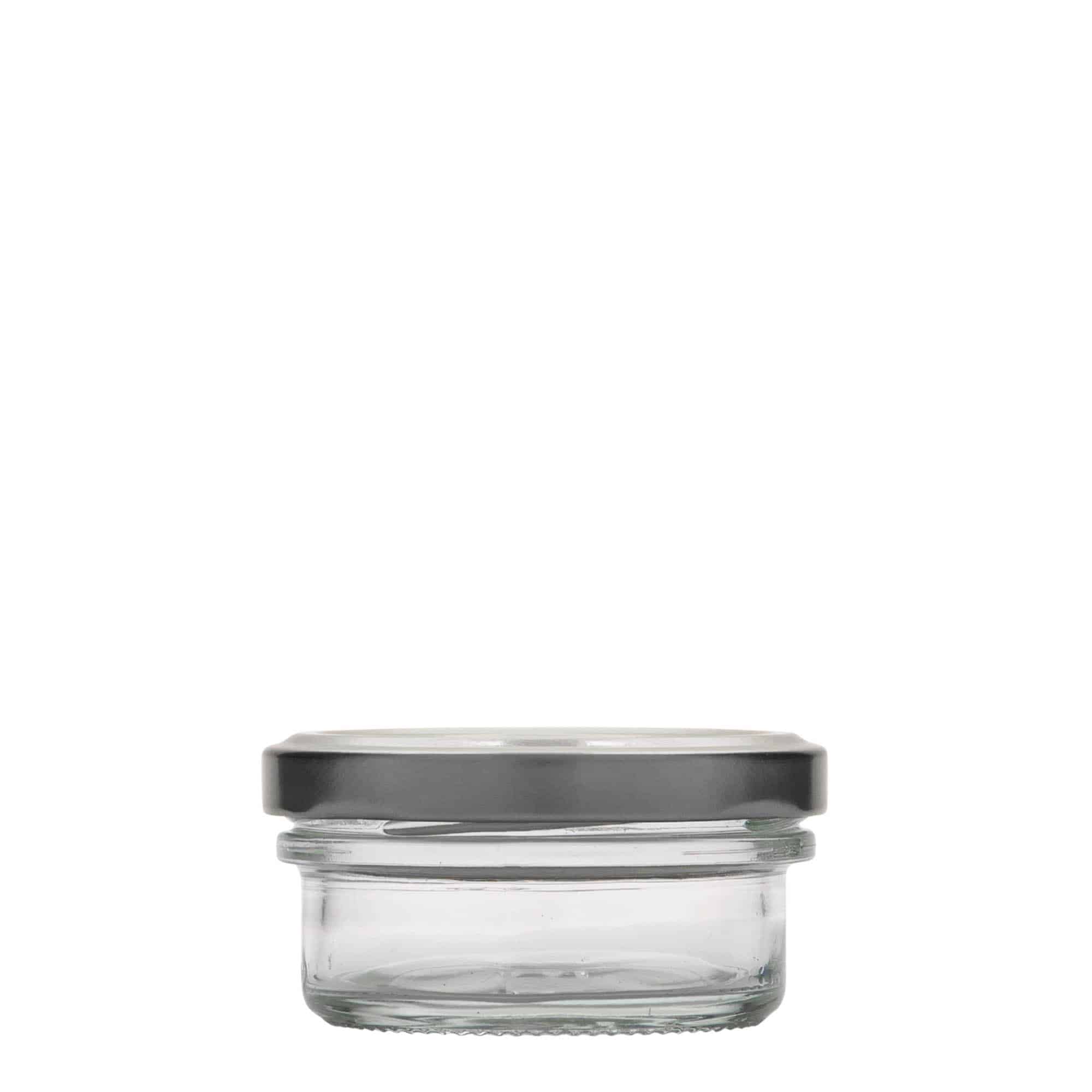 65 ml düz kavanoz, ağız: Twist-Off (TO 66)