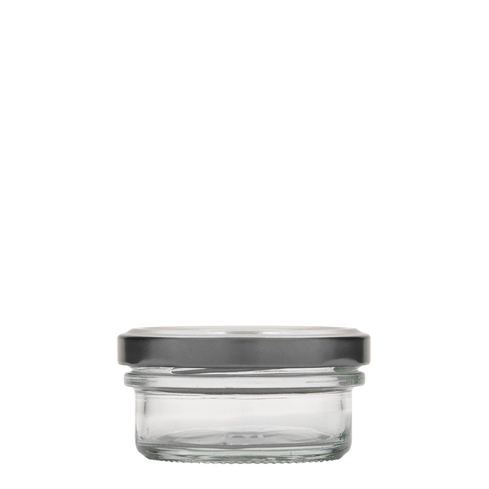 65 ml düz kavanoz, ağız: Twist-Off (TO 66)