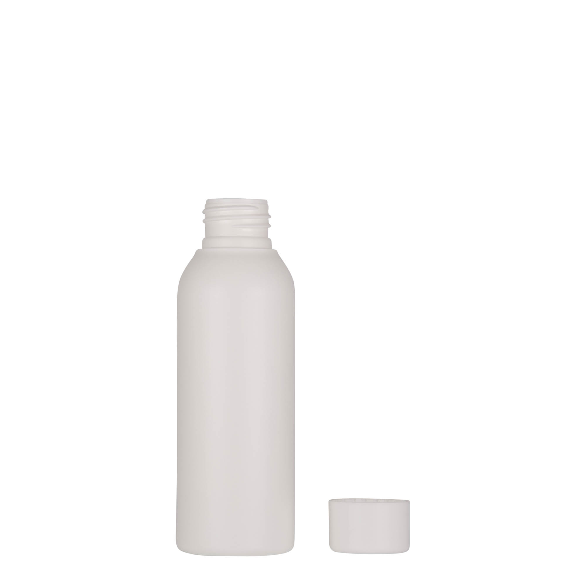 100 ml plastik şişe 'Tuffy', HDPE, beyaz, ağız: 24/410 100 ml plastik şişe 'Tuffy', HDPE, beyaz, ağız: 24/410