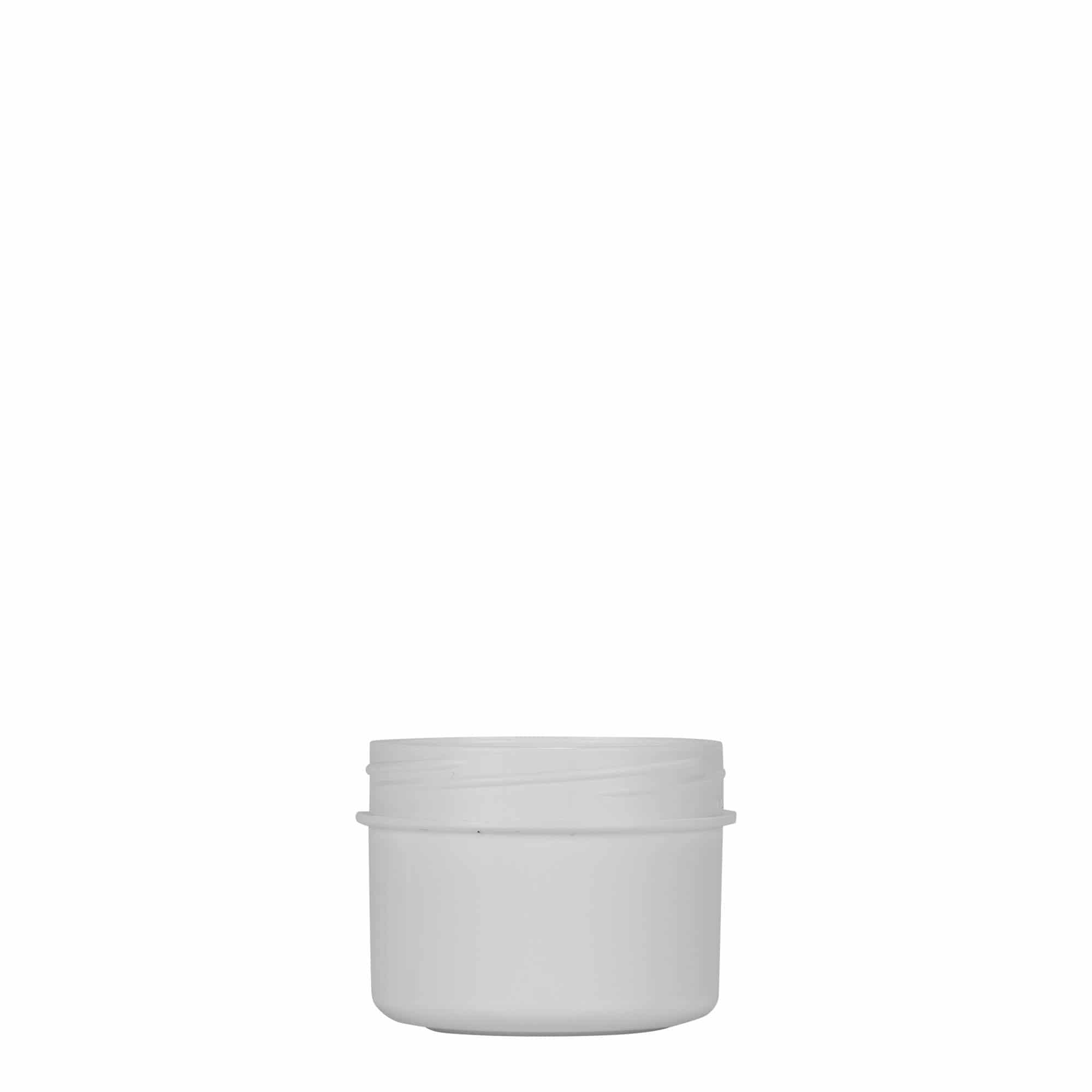 35 ml plastik kutu 'White Line', PP, beyaz, ağız: vidalı kapak 35 ml plastik kutu 'White Line', PP, beyaz, ağız: vidalı kapak