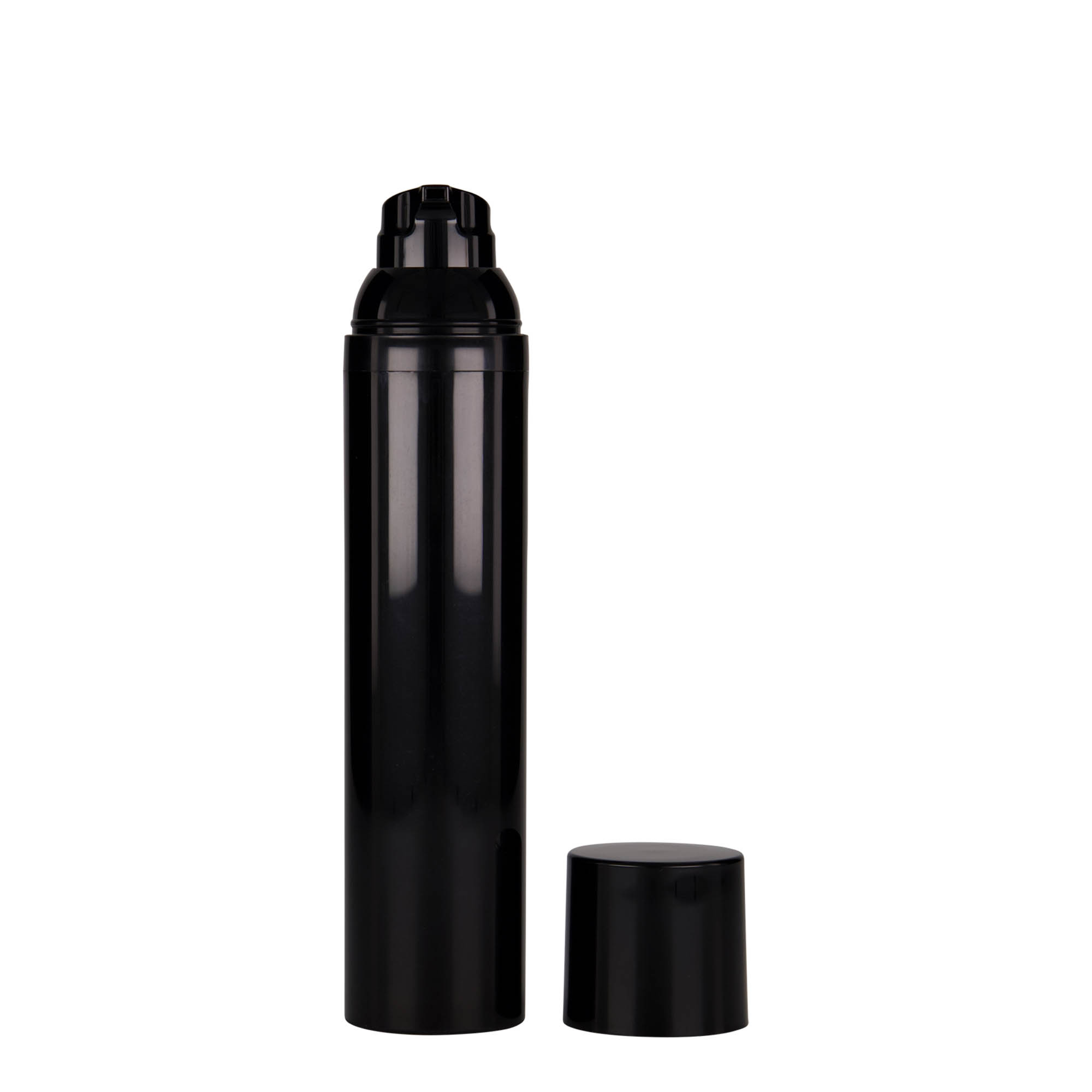 100 ml Airless Dispenser 'Mezzo', PP-plastik, siyah 100 ml Airless Dispenser 'Mezzo', PP-plastik, siyah