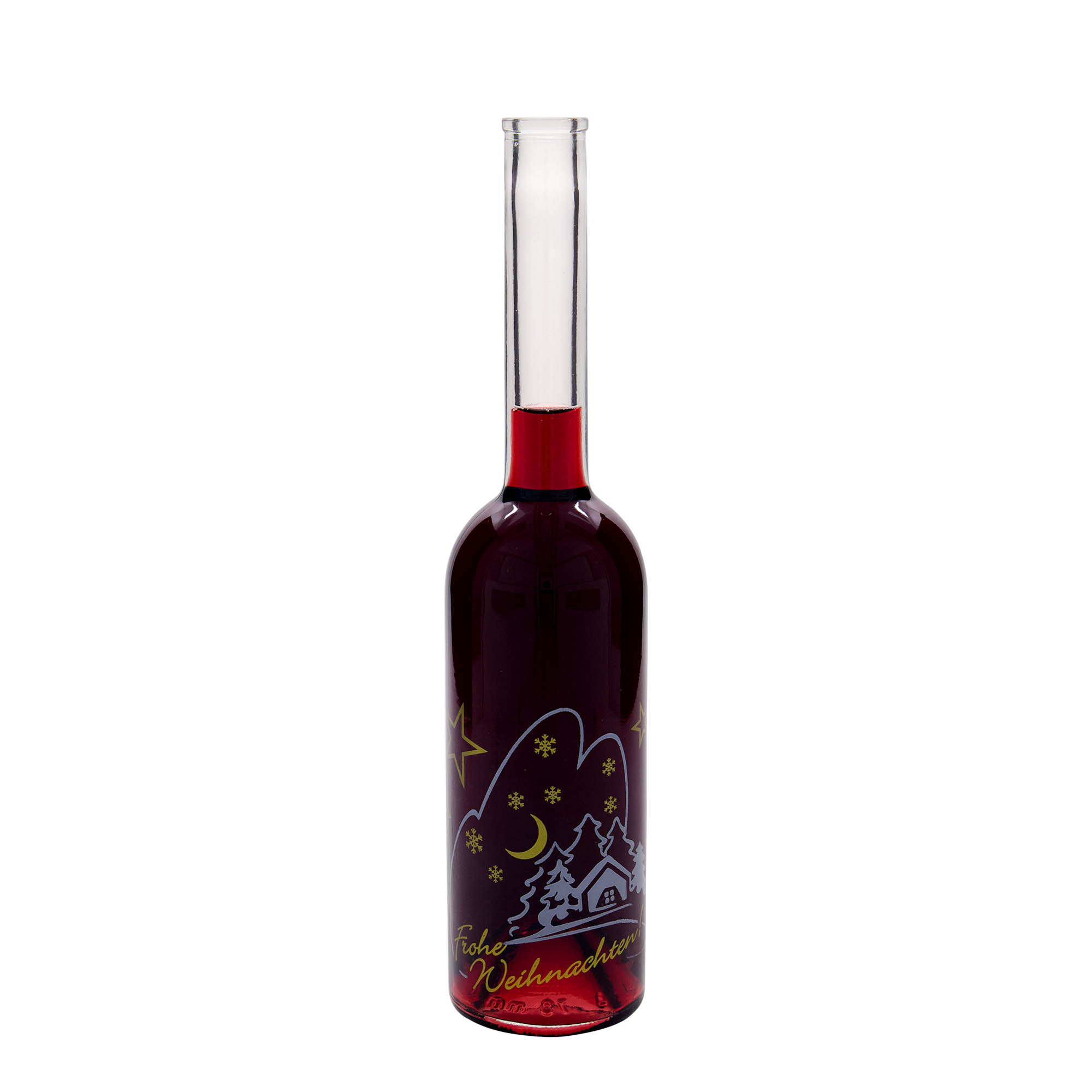 500 ml Cam Şişe 'Opera', Motif: Noel İdyli, Ağız: Mantar 500 ml Cam Şişe 'Opera', Motif: Noel İdyli, Ağız: Mantar