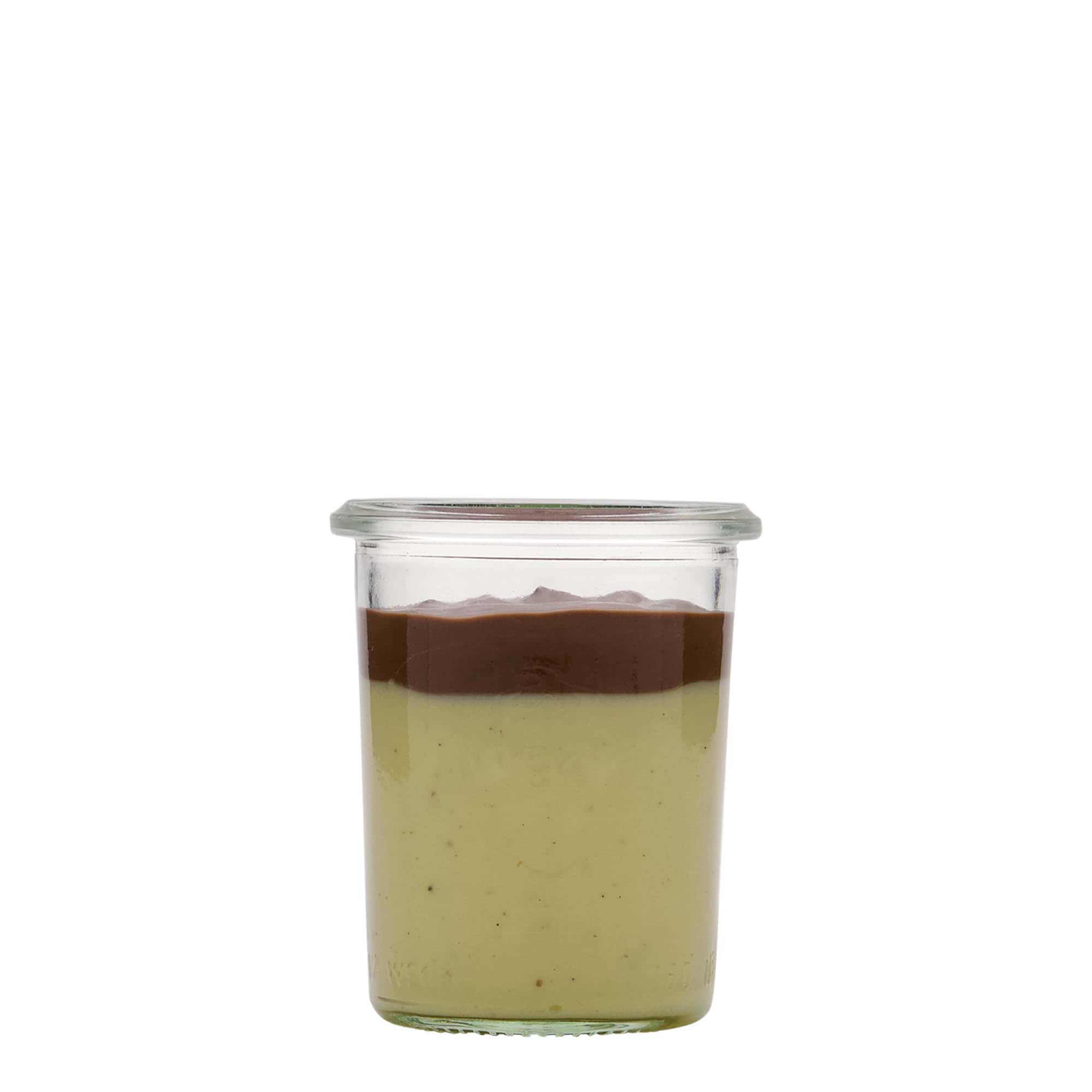 160 ml WECK-dökme kavanoz, ağız: yuvarlak kenar