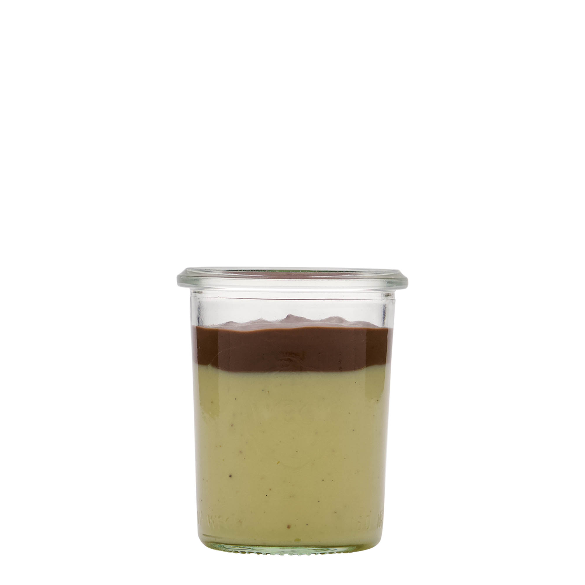 160 ml WECK-dökme kavanoz, ağız: yuvarlak kenar