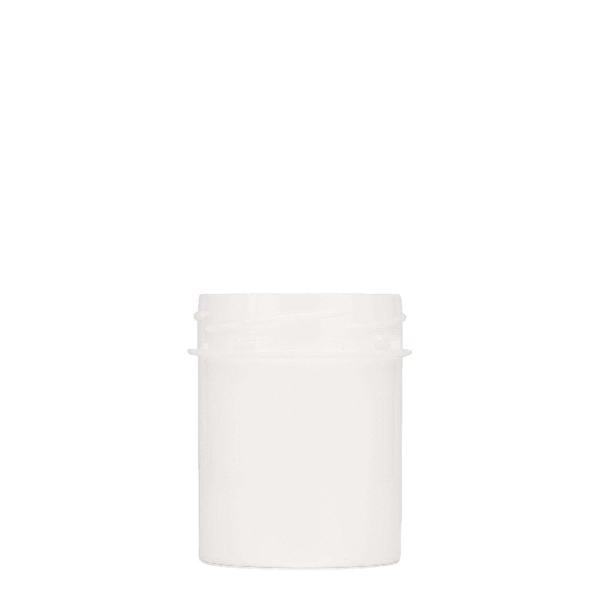 150 ml Plastik kutu 'Securilock', PP, beyaz, Ağız: Vidalı kapak