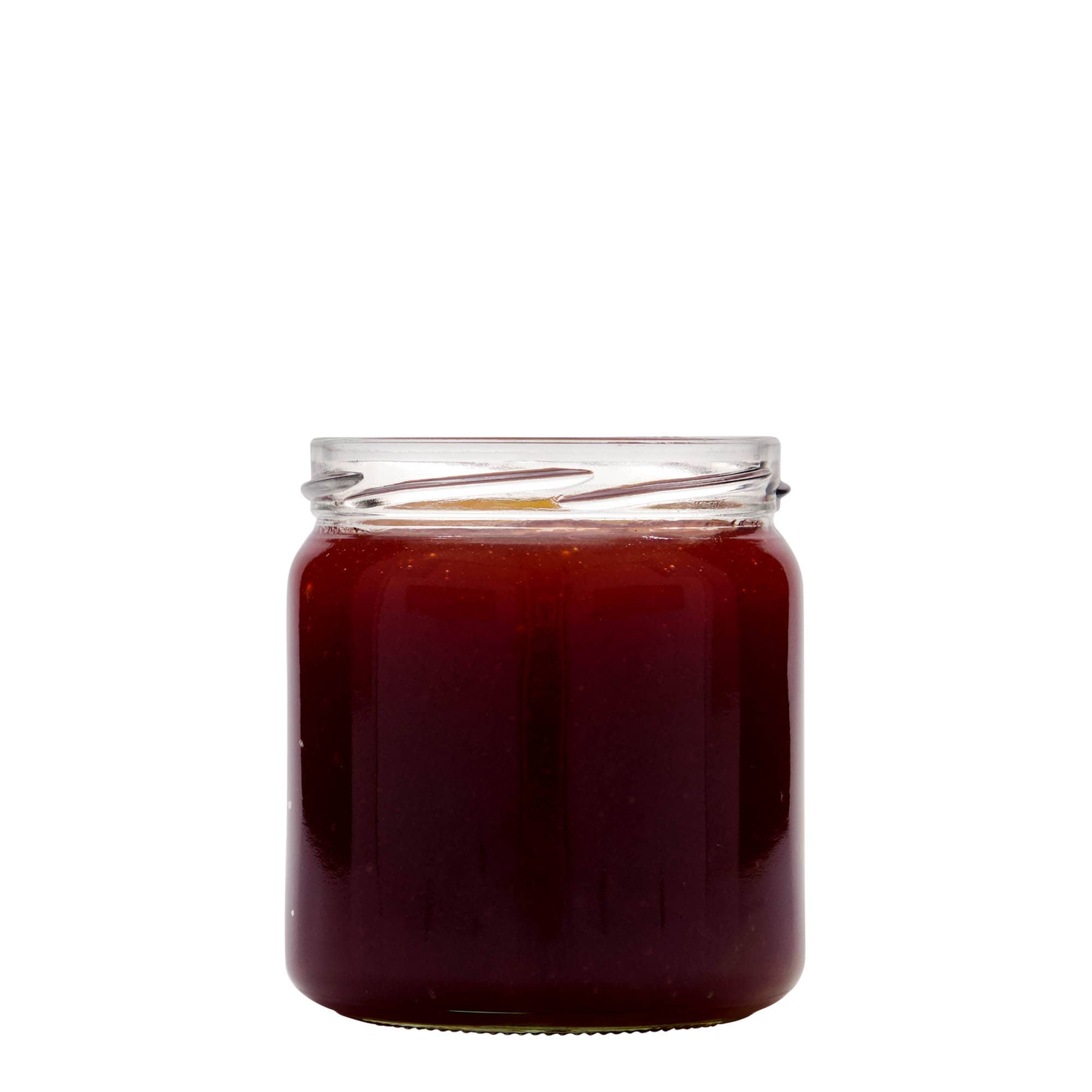 408 ml Yuvarlak Cam, Ağız: Vidalı Kapak (TO 82)