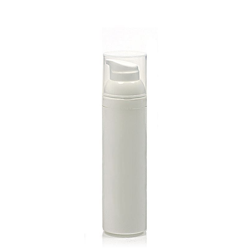 100 ml Airless Dispenser 'Mezzo', PP-plastik, beyaz 100 ml Airless Dispenser 'Mezzo', PP-plastik, beyaz