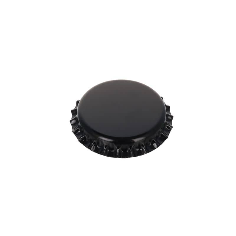 29 mm metal siyah şişe kapağı