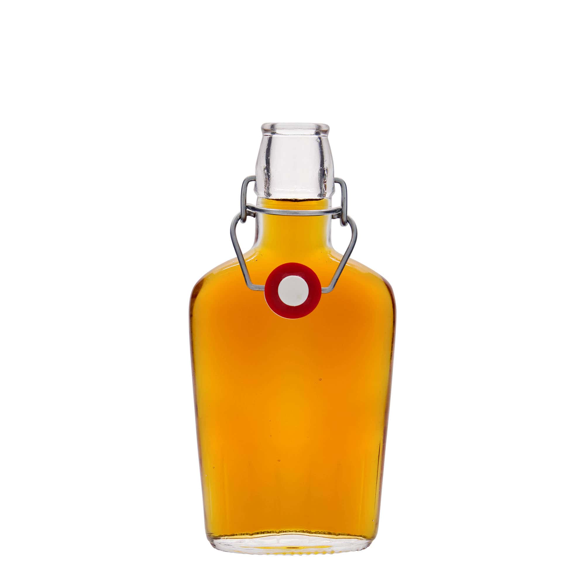 250 ml cam şişe 'Fiaschetta', oval, ağız: mandallı kapak 250 ml cam şişe 'Fiaschetta', oval, ağız: mandallı kapak
