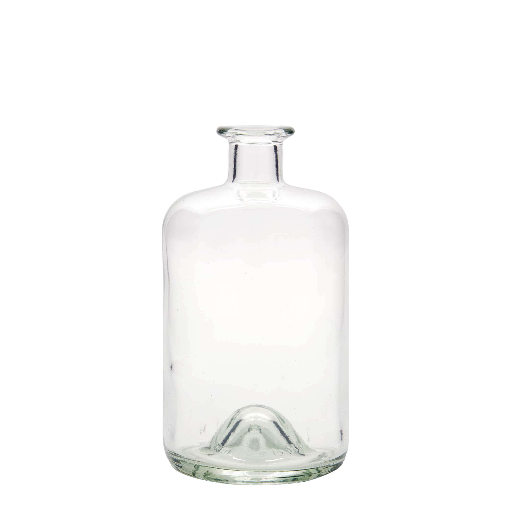 700 ml Eczacı Cam Şişesi, Ağız: Mantar