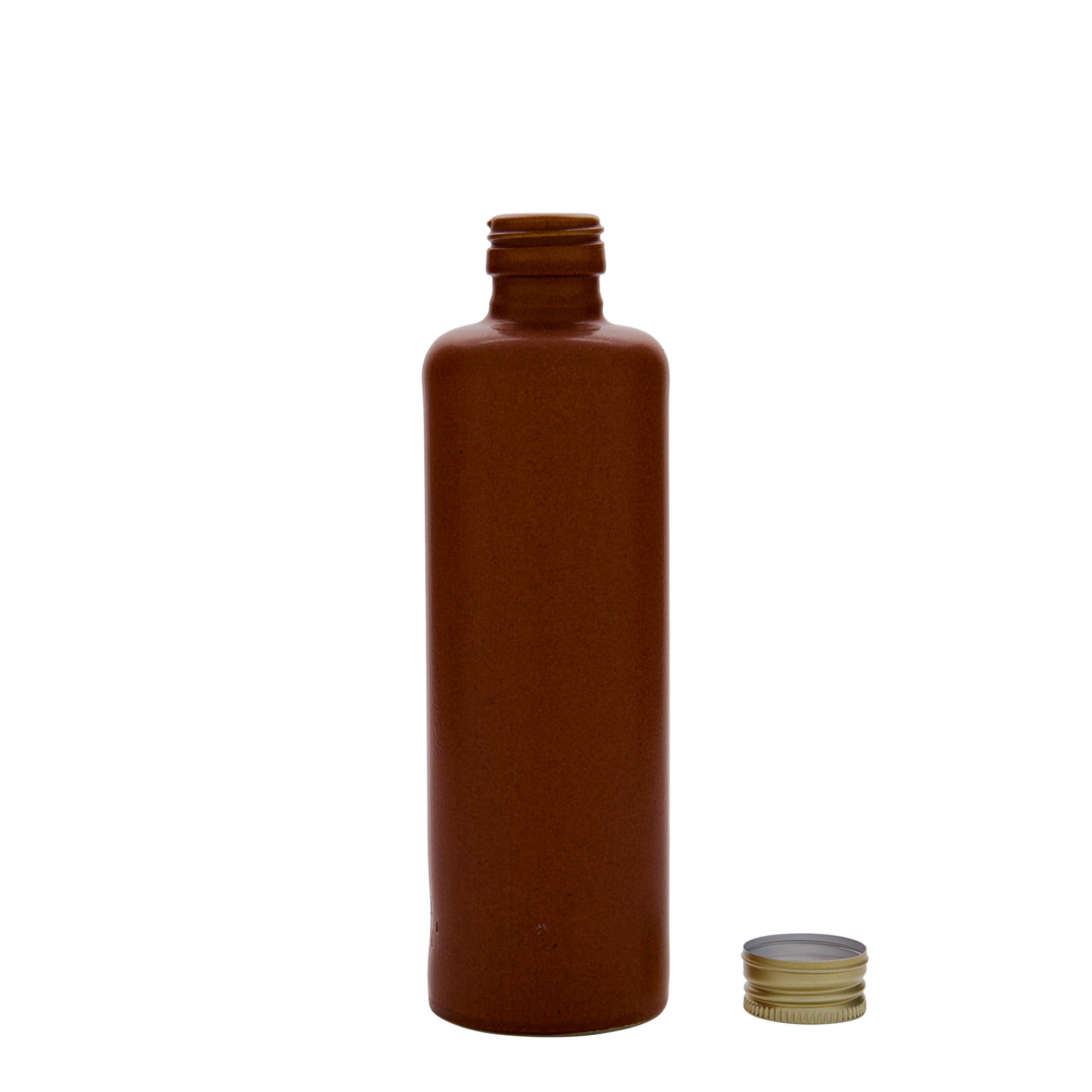 350 ml Toprak Sürahi, Taş Seramik, kırmızı-kahverengi, Ağız: PP 31,5