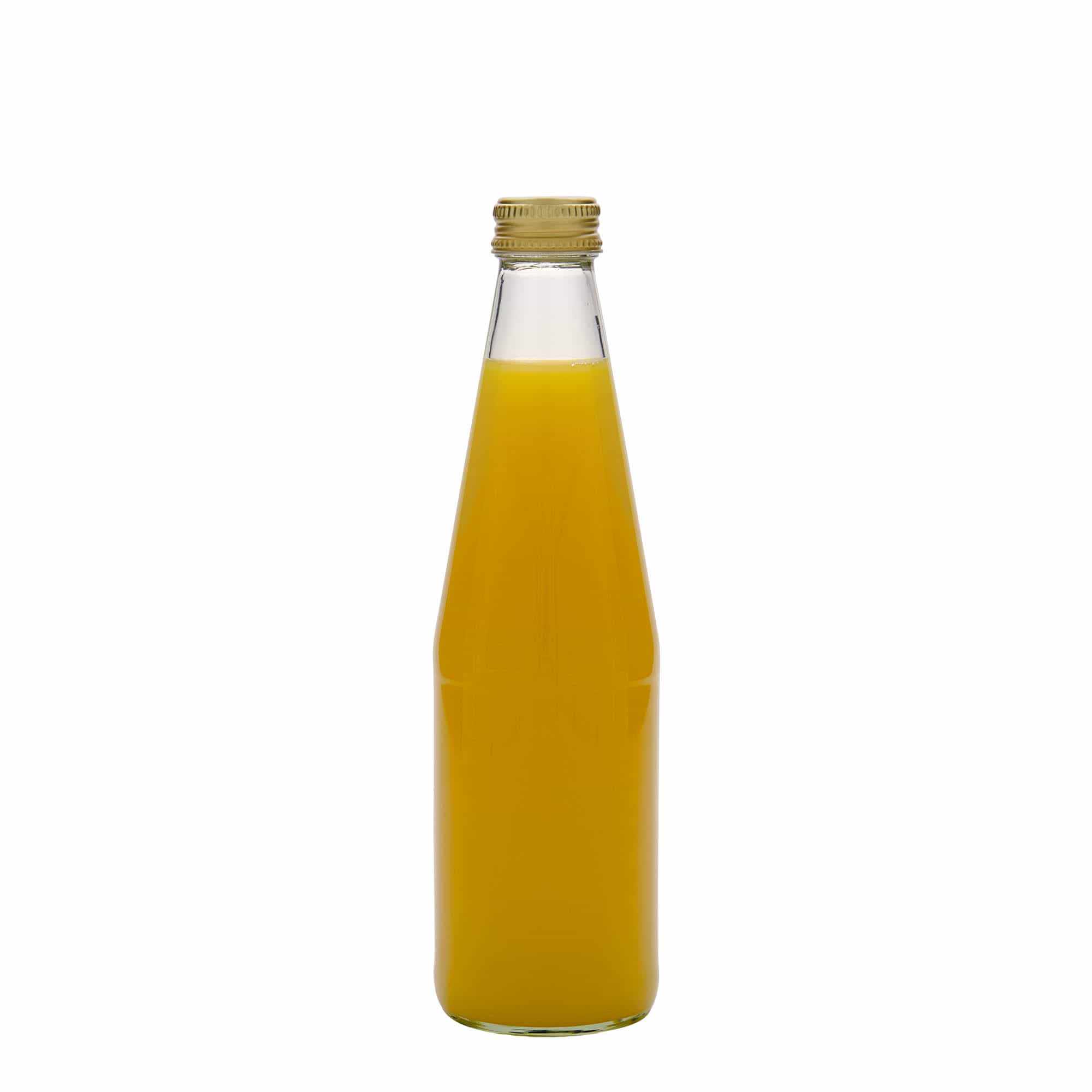 330 ml Evrensel Şişe Havuç Şekli, Cam, Ağız: PP 28