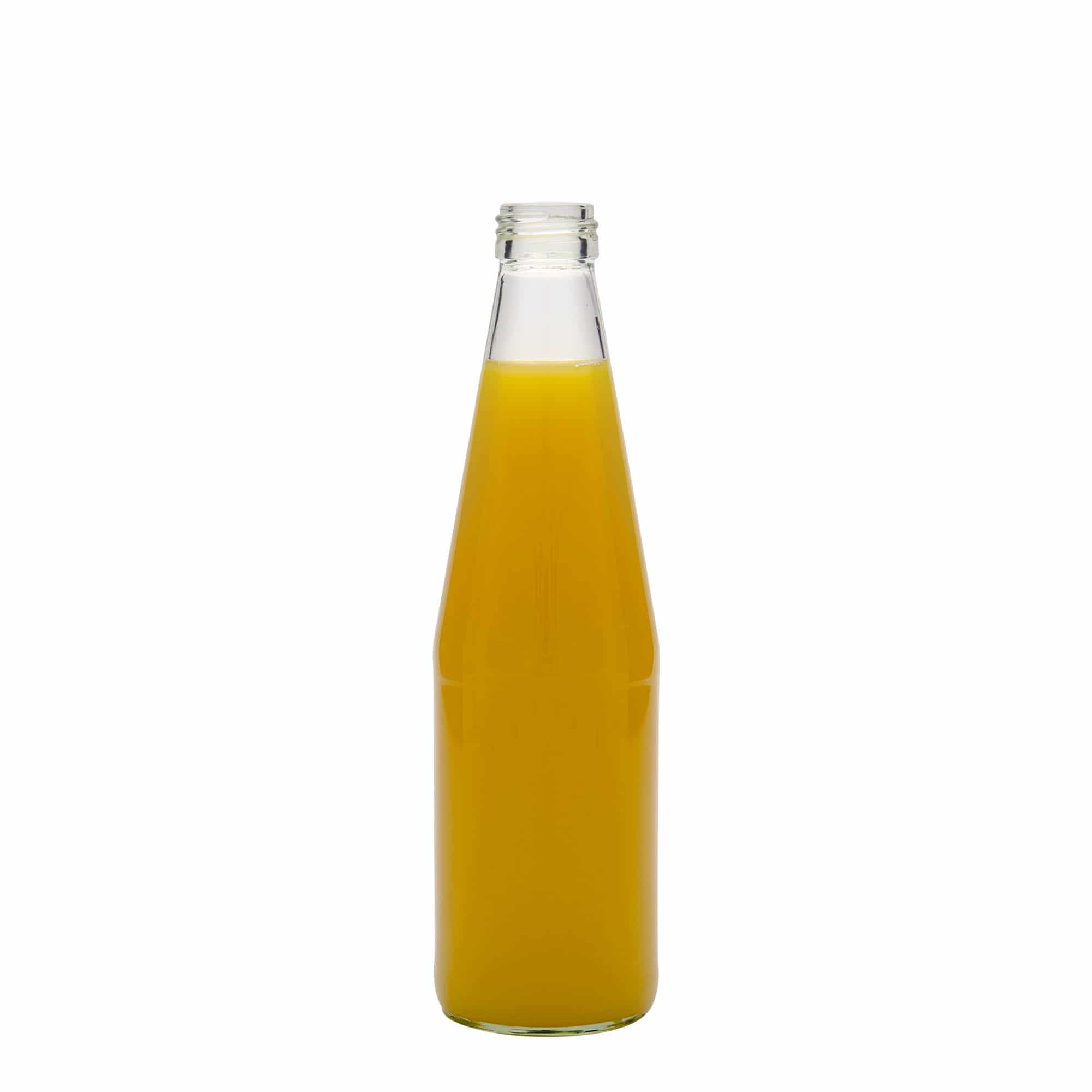 330 ml Evrensel Şişe Havuç Şekli, Cam, Ağız: PP 28 330 ml Evrensel Şişe Havuç Şekli, Cam, Ağız: PP 28