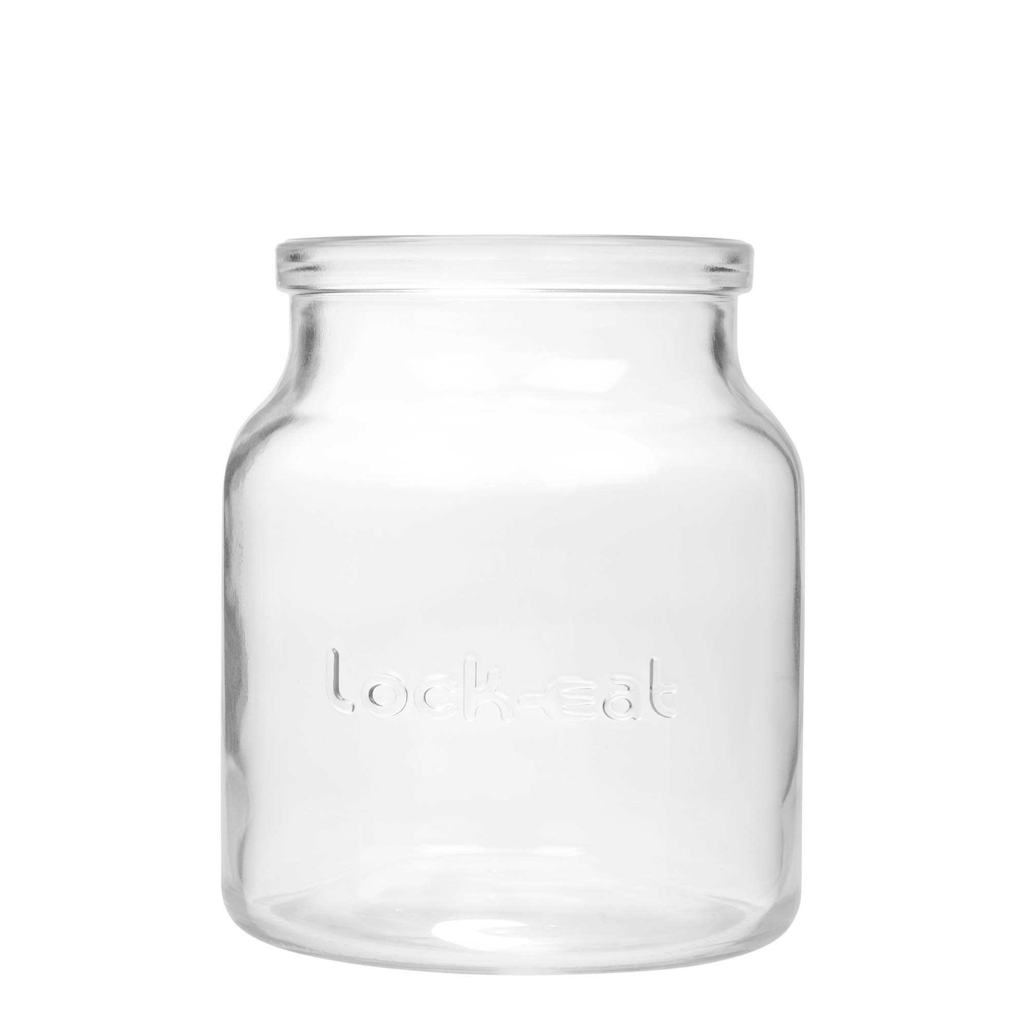 2.000 ml Tel Mandallı Kavanoz 'Lock-Eat', Ağız: Tel Mandallı Kapatma