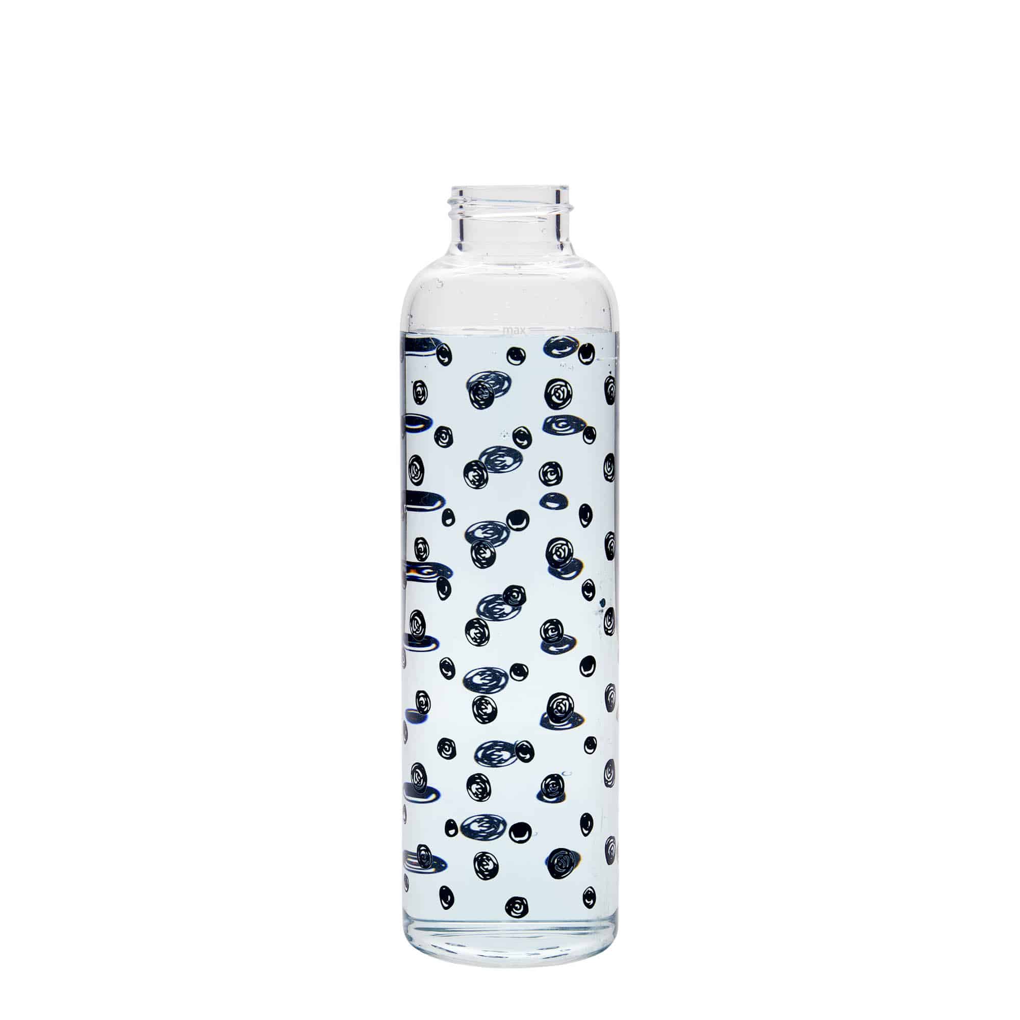 500 ml İçme Şişesi 'Perseus - Siyah Noktalar', Ağız: Vida Kapağı