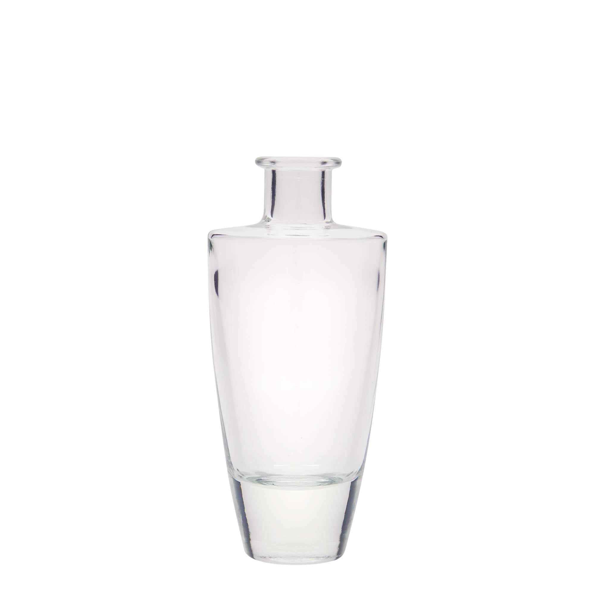 200 ml cam şişe 'Vanessa', oval, ağız: mantar