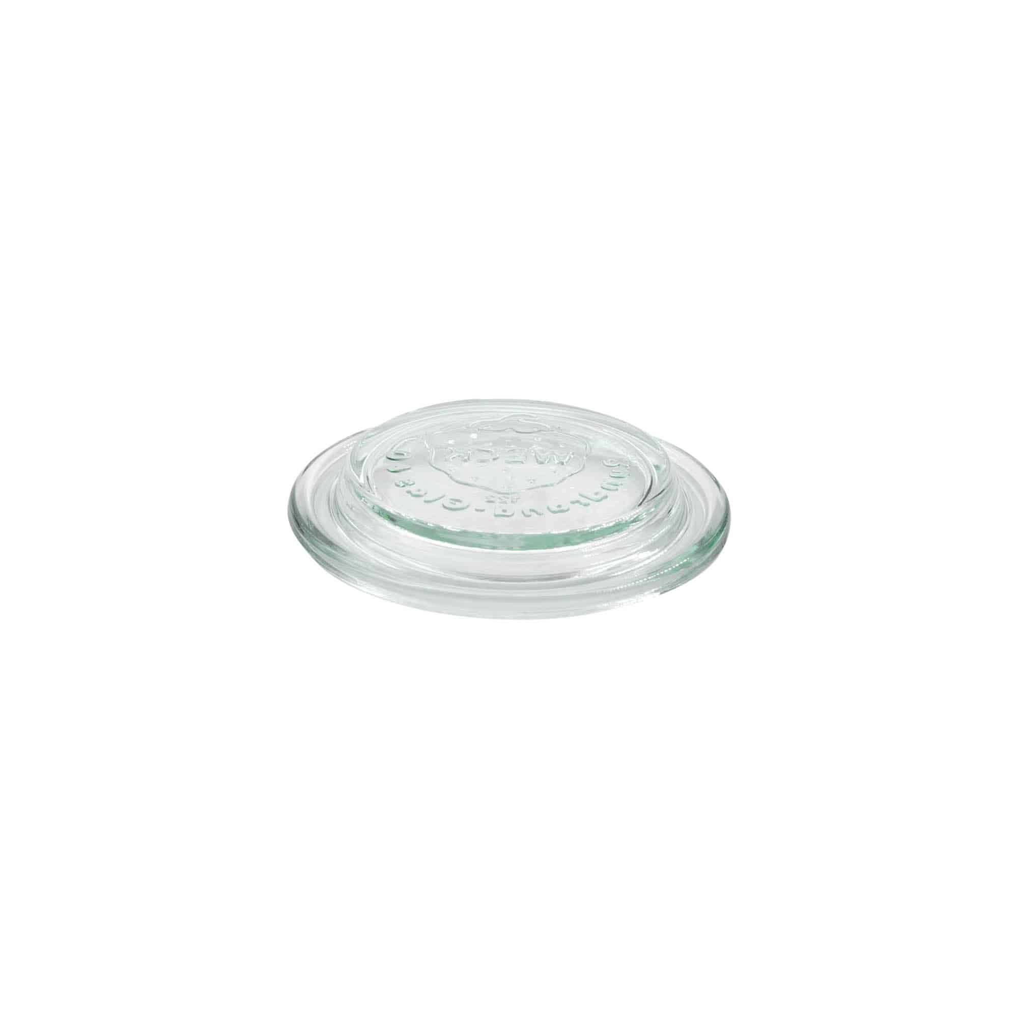 WECK-Glasskapak Yuvarlak Kenar #, Ağız için: RR60