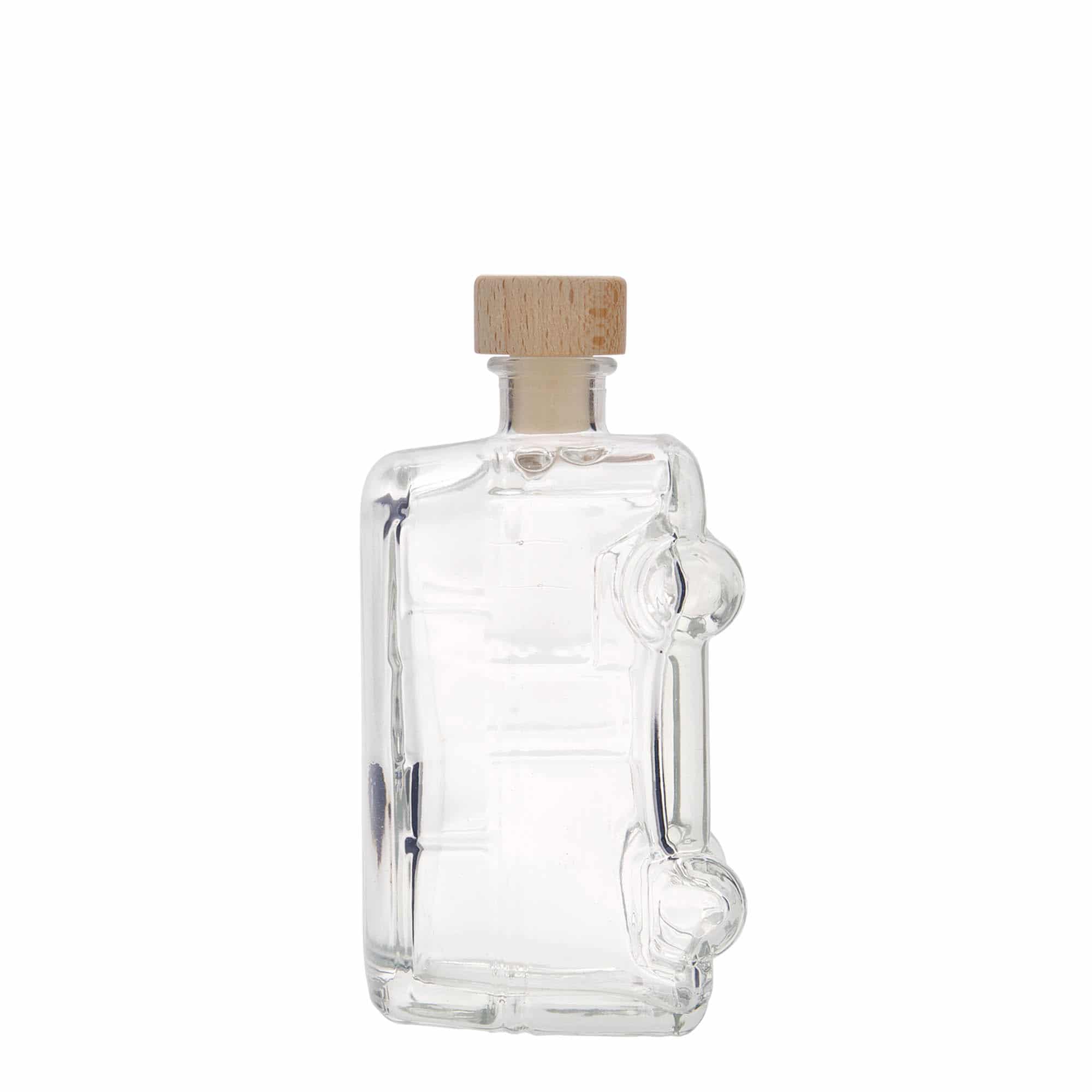 200 ml cam şişe 'Bulli', ağız: mantar